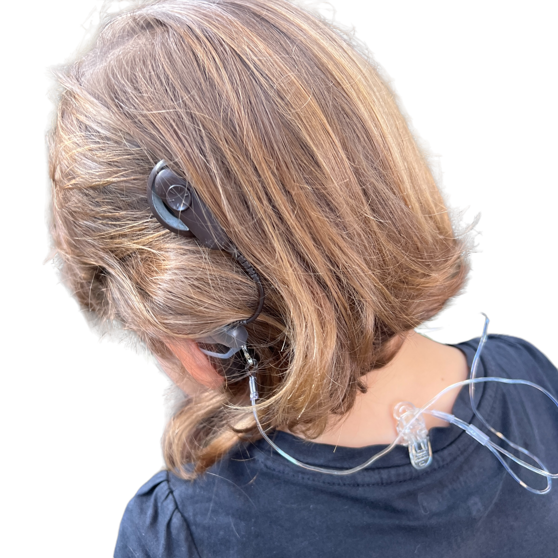 Hearing Aid Safety Clips — Transparent Hearing Aids SPIRIT SPARKPLUGS