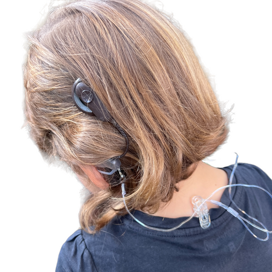 Hearing Aid Safety Clips — Transparent Hearing Aids SPIRIT SPARKPLUGS