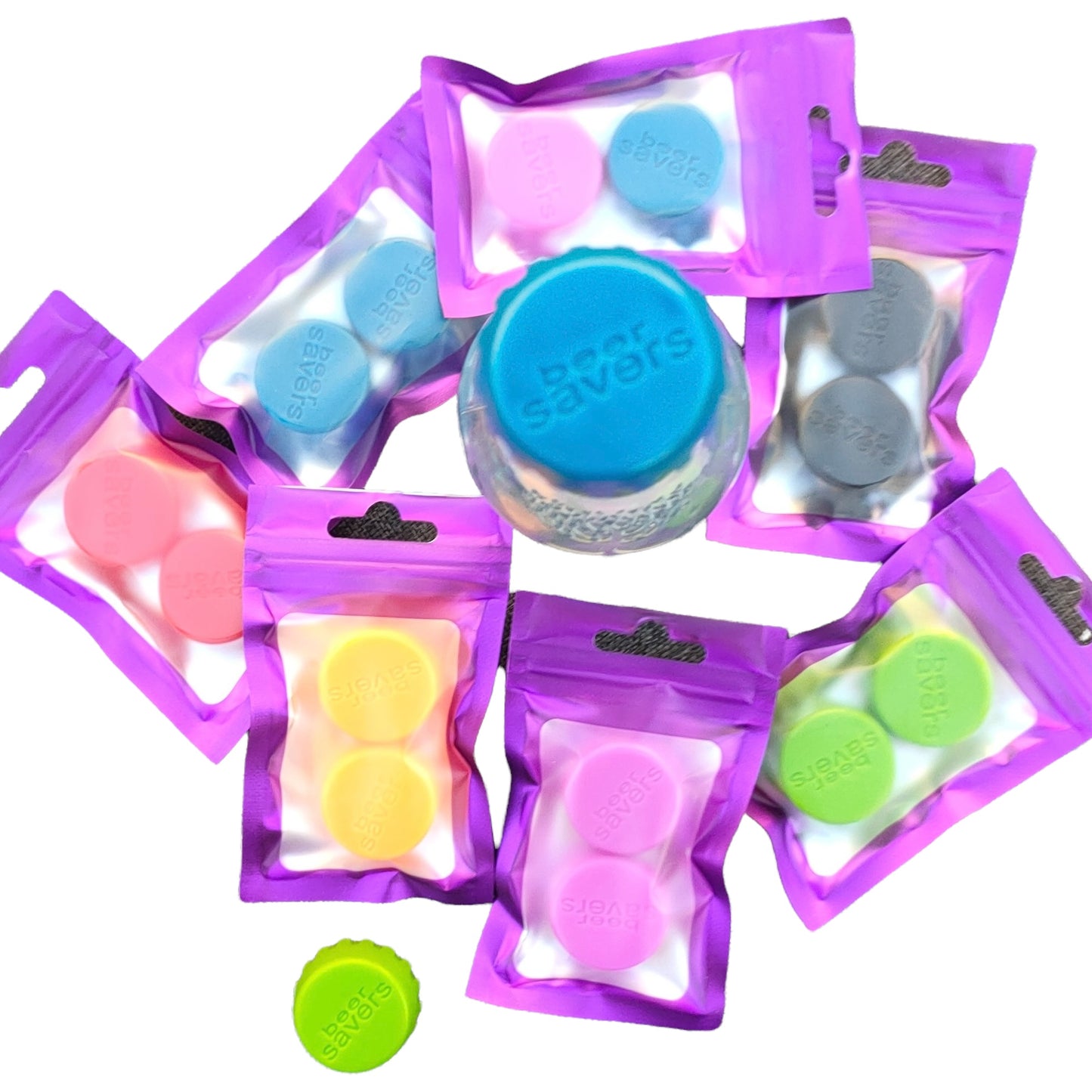 “Beer Saver” Reusable Bottle Caps  SPIRIT SPARKPLUGS