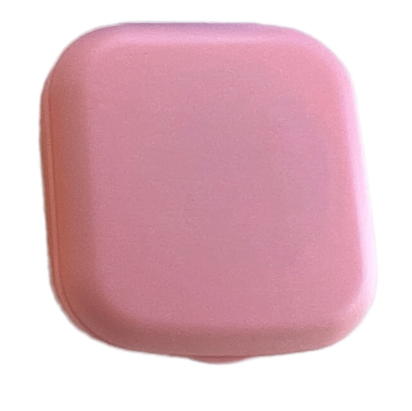 Contact Lens Travel Kit + Tools Contact Lens Care Kits SPIRIT SPARKPLUGS Pink