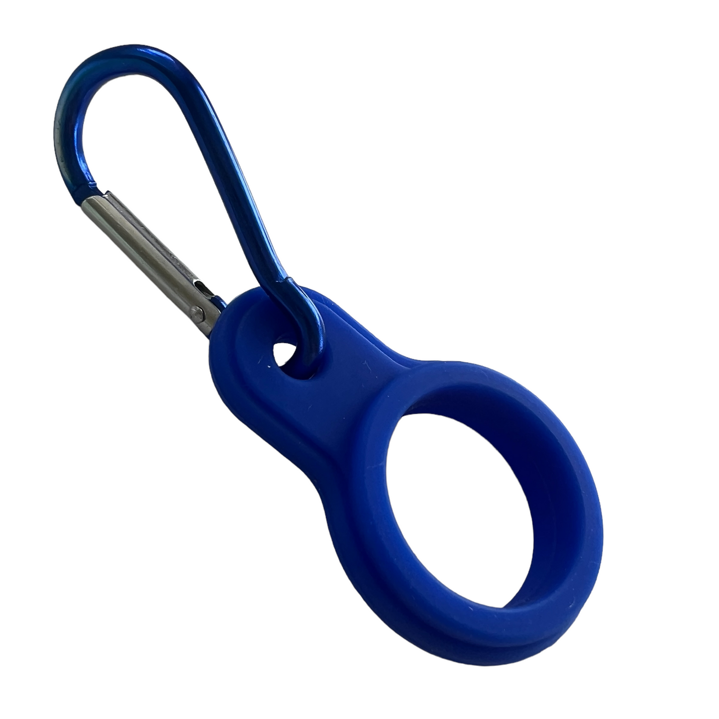 🍦✝️🤳🏼 Silicone Carabiner Bottle Holder  SPIRIT SPARKPLUGS Royal Blue