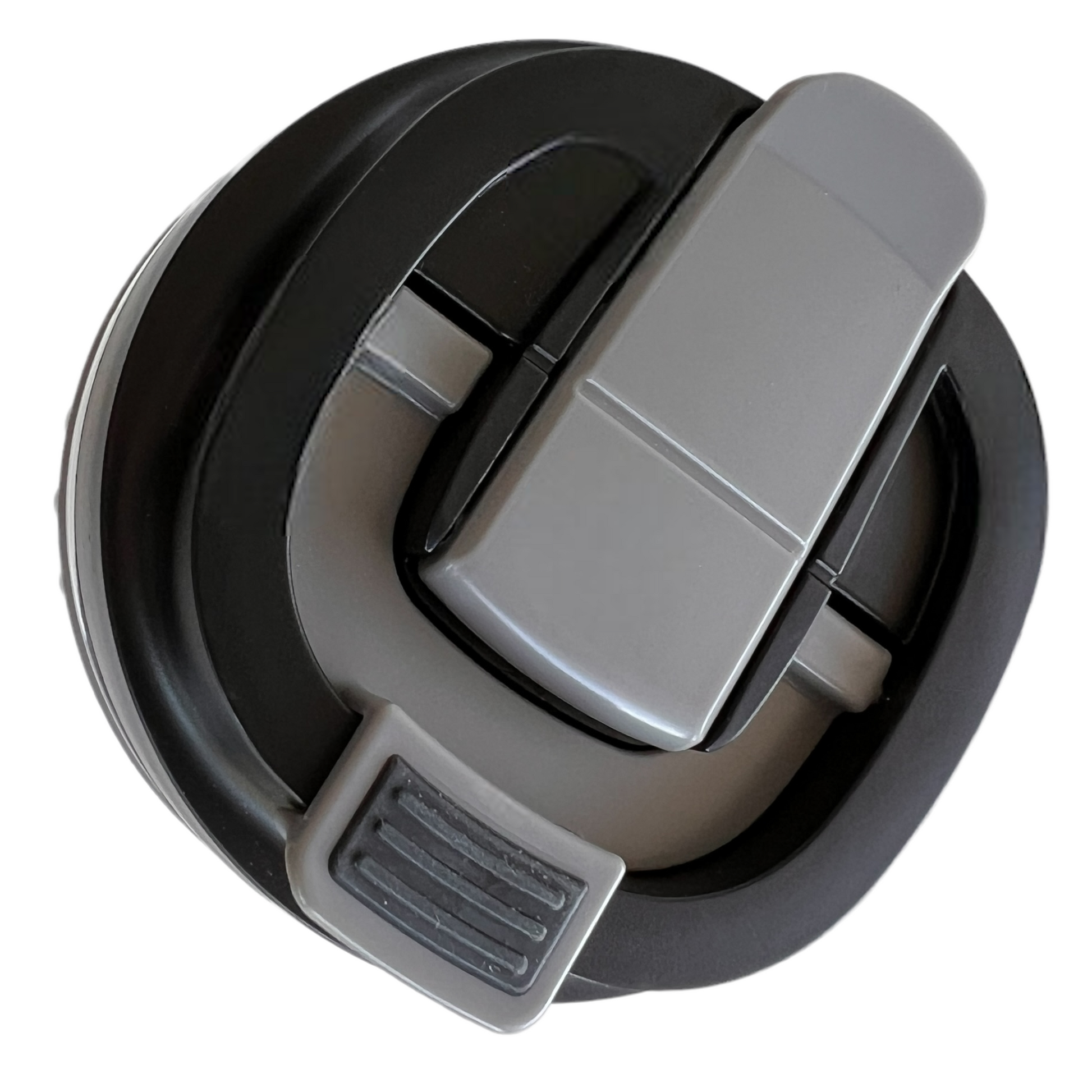 Heavy duty glass mug with lid and built in straw Mobility & Accessibility SPIRIT SPARKPLUGS