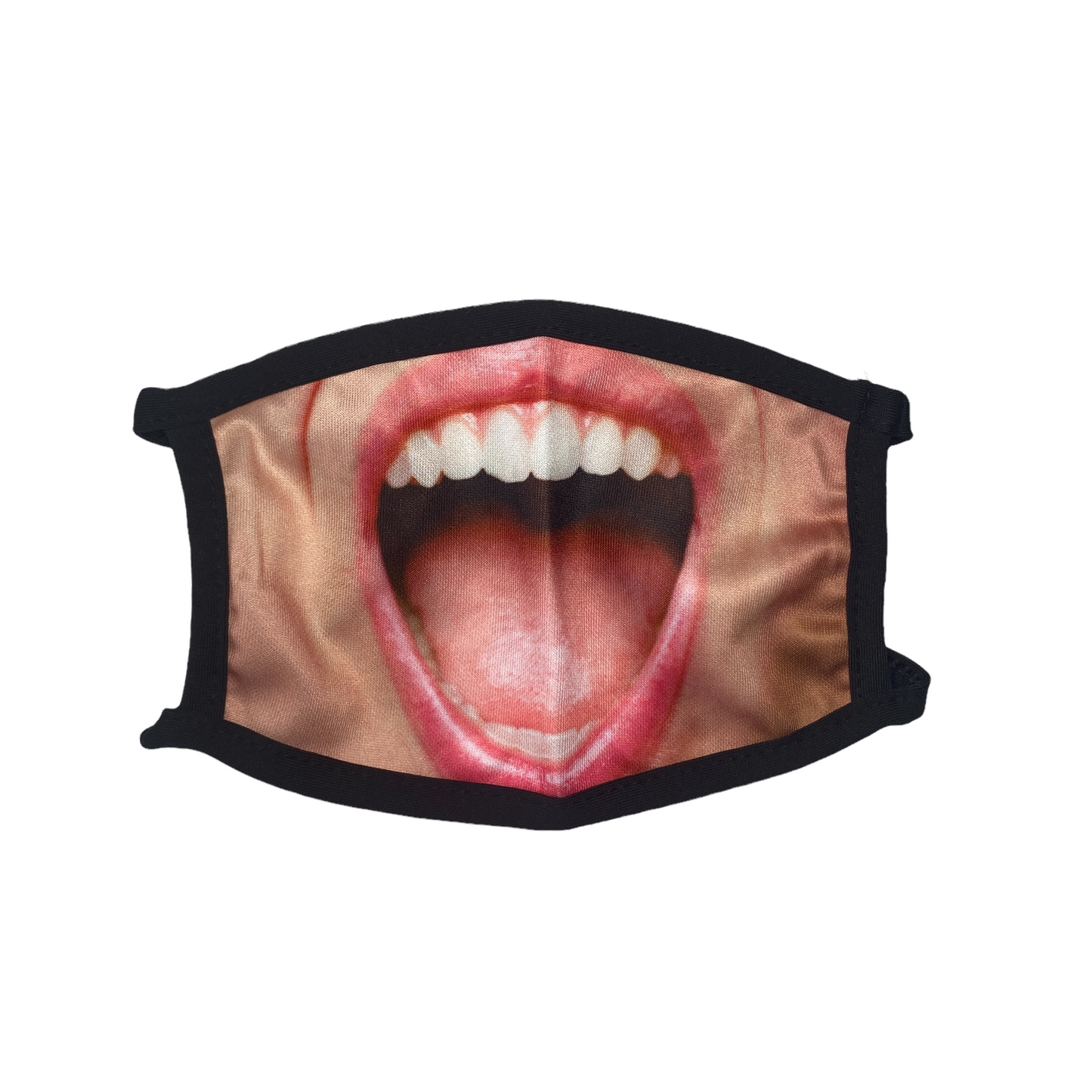 Adult Reusable Fabric Cotton Masks Mask SPIRIT SPARKPLUGS Open Mouth