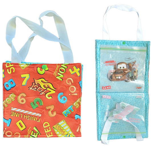 Travel Kids Toy Bag (Cars Theme) Toys & Games Splash Quilting Carry Bag Cars