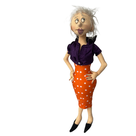 Woman in high heels  Splash Quilting