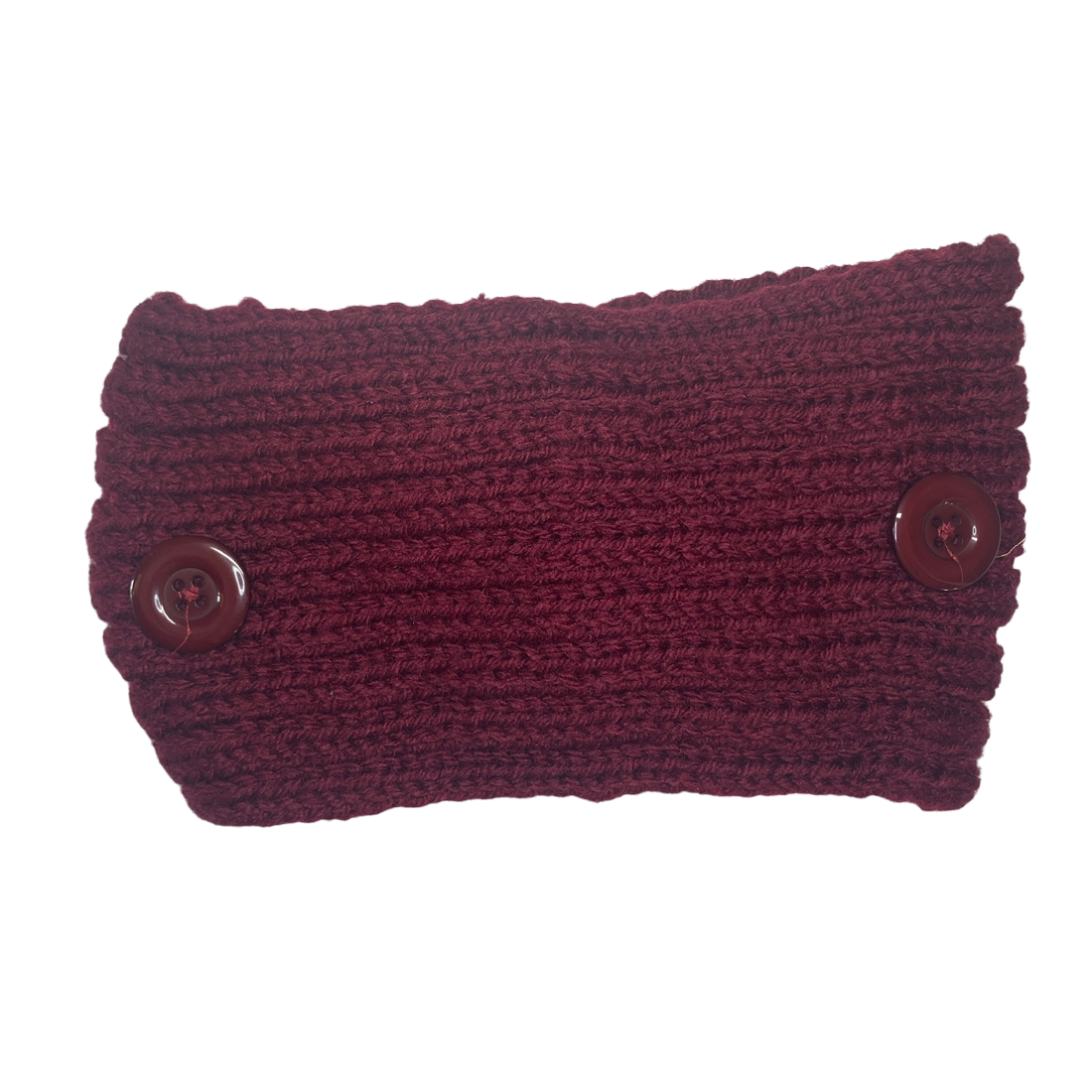 Knitted Headband with Buttons Mask SPIRIT SPARKPLUGS