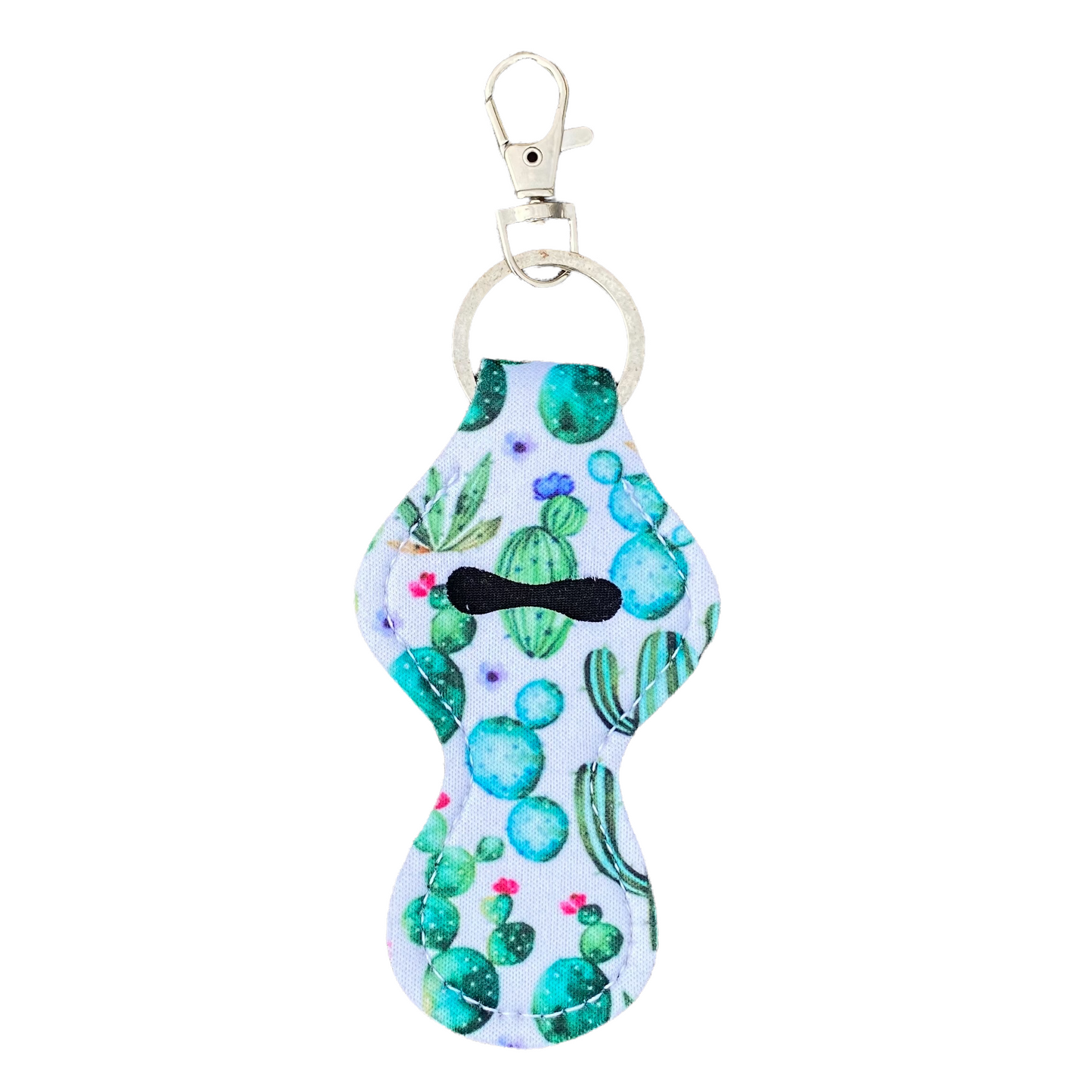 Keyring — Lipstick/Chapstick Holder Keychains SPIRIT SPARKPLUGS Cactus