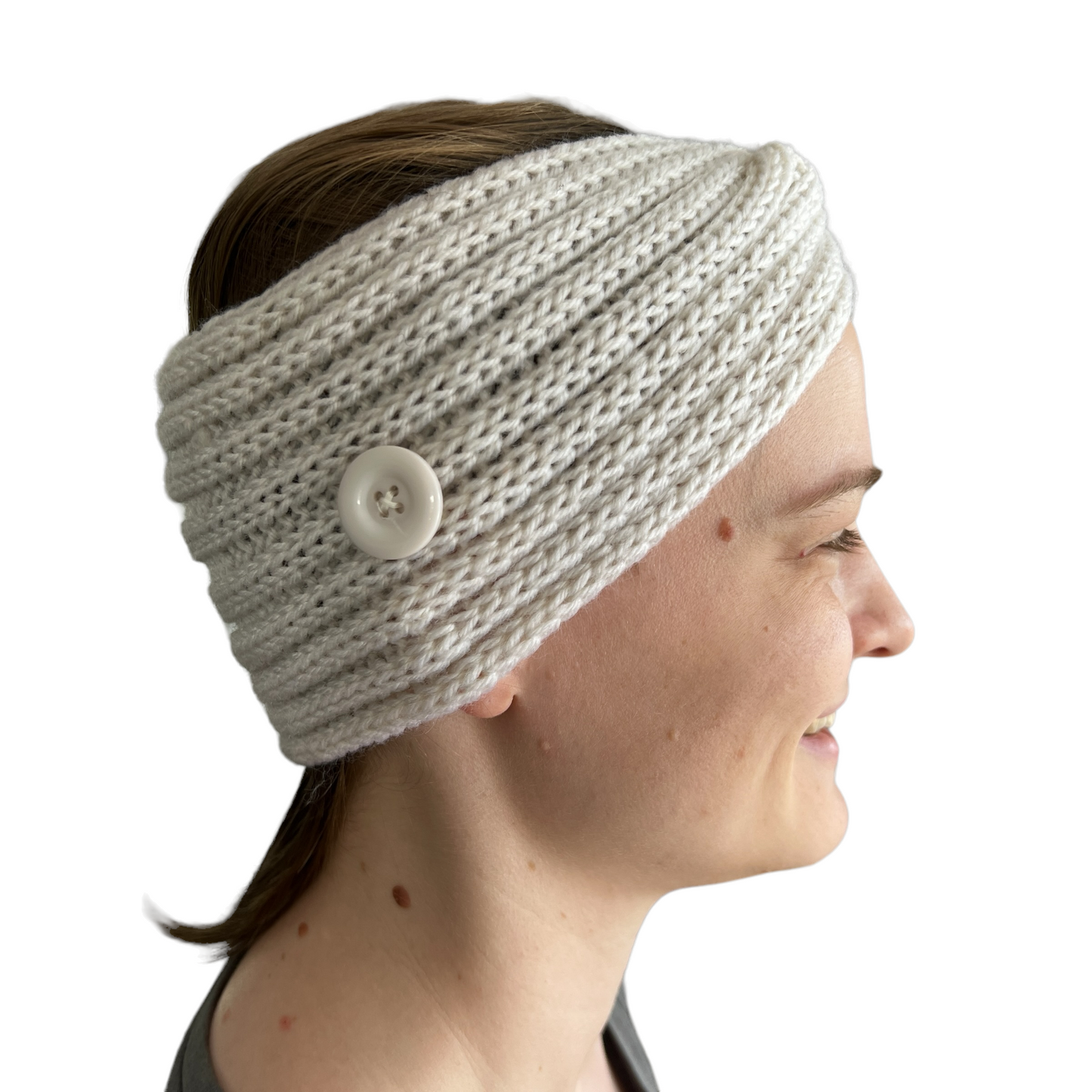 Knitted Headband with Buttons Mask SPIRIT SPARKPLUGS