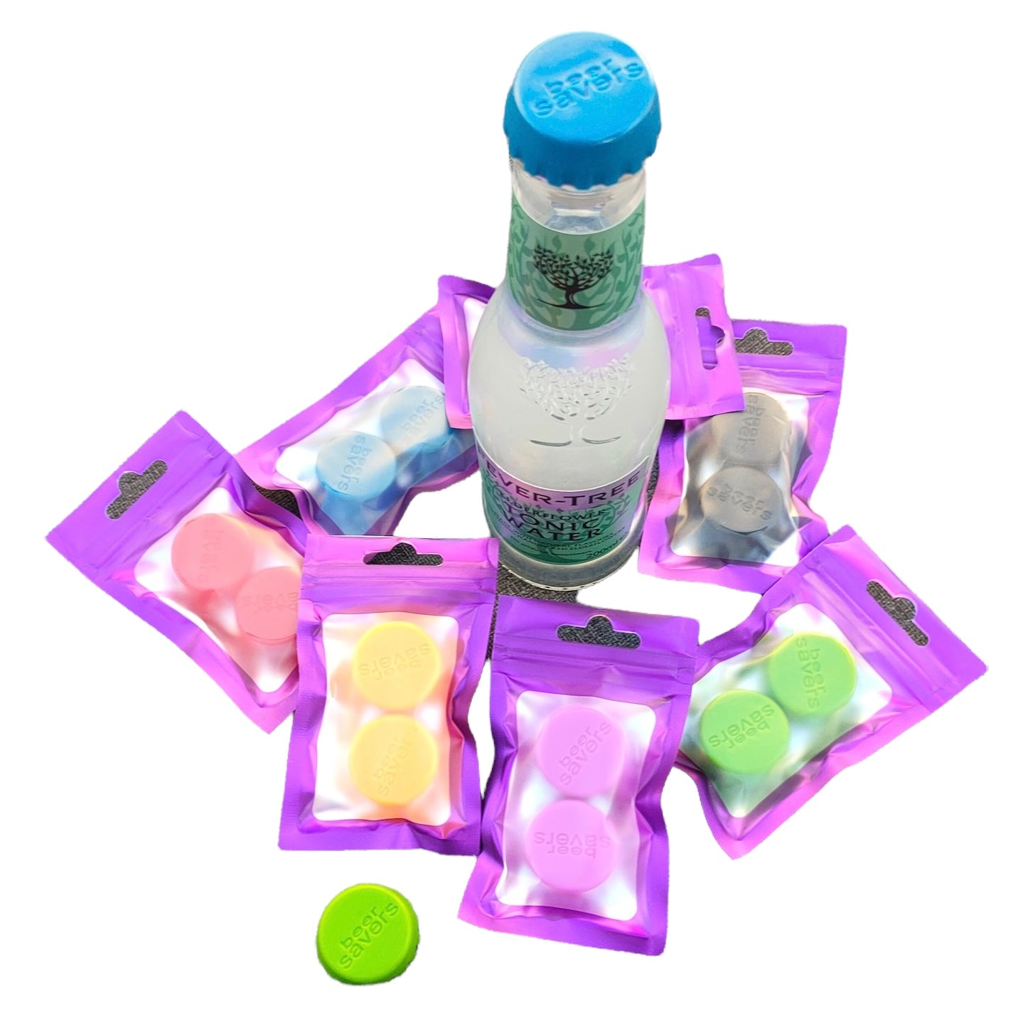 “Beer Saver” Reusable Bottle Caps  SPIRIT SPARKPLUGS