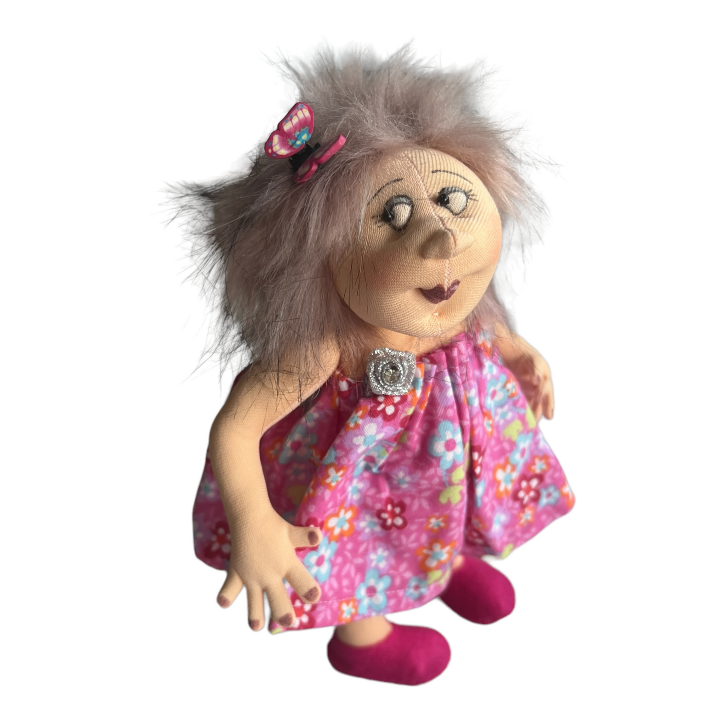 Aunt Christy (based on a Jill Maas Doll)  Splash Quilting