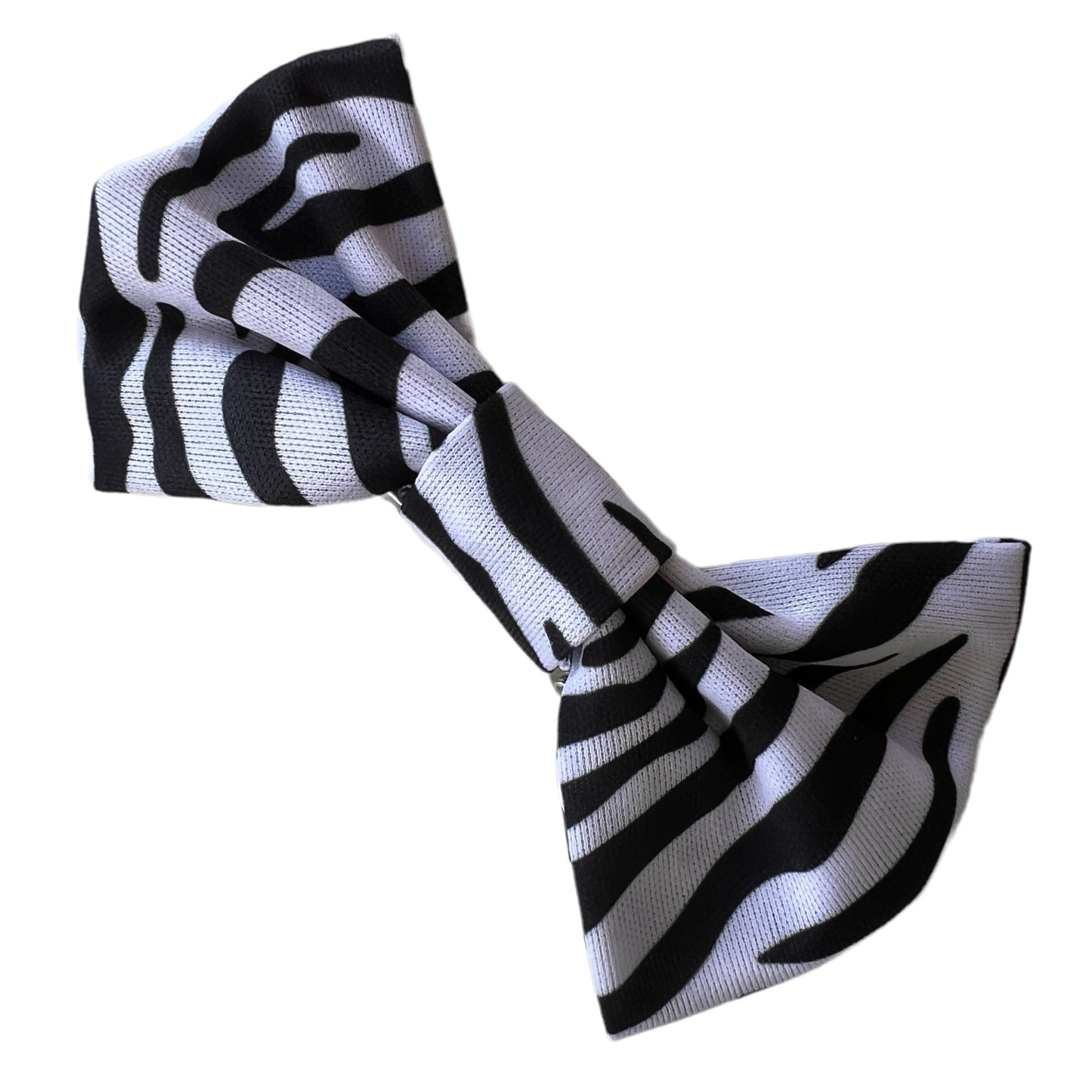 Hair Bow — Zebra Hair Claws & Clips SPIRIT SPARKPLUGS