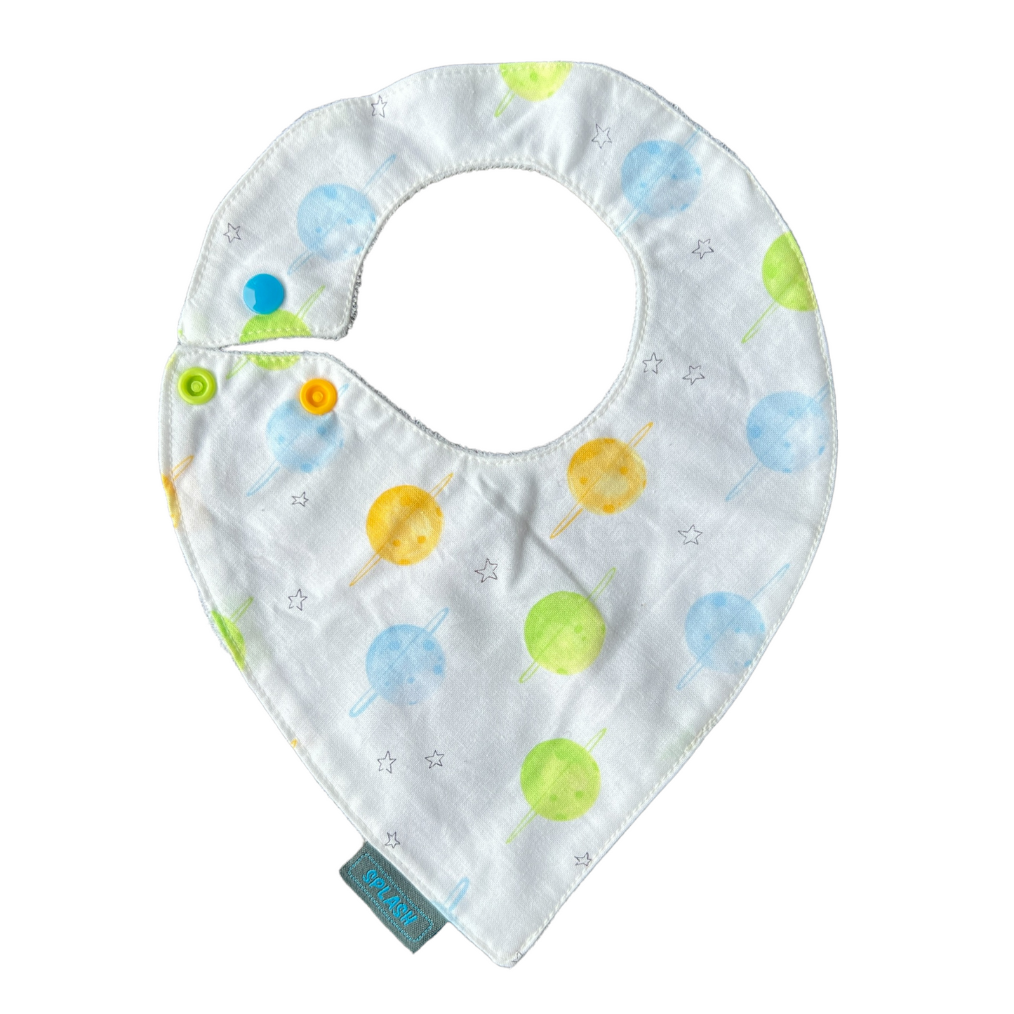 Pointed Side Fastener Bibs (assorted patterns) Bibs Splash Quilting