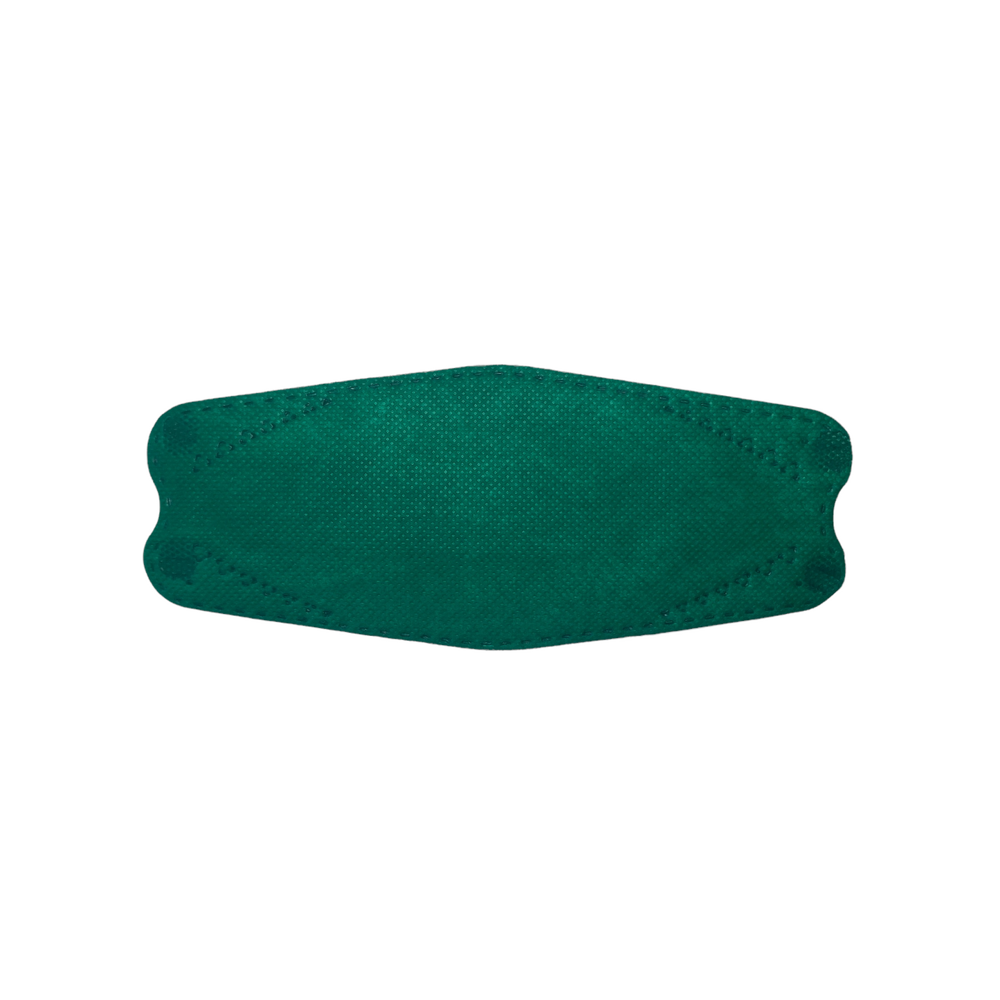 Three Panel Disposable Kids Masks Colored Masks SPIRIT SPARKPLUGS Dark Green