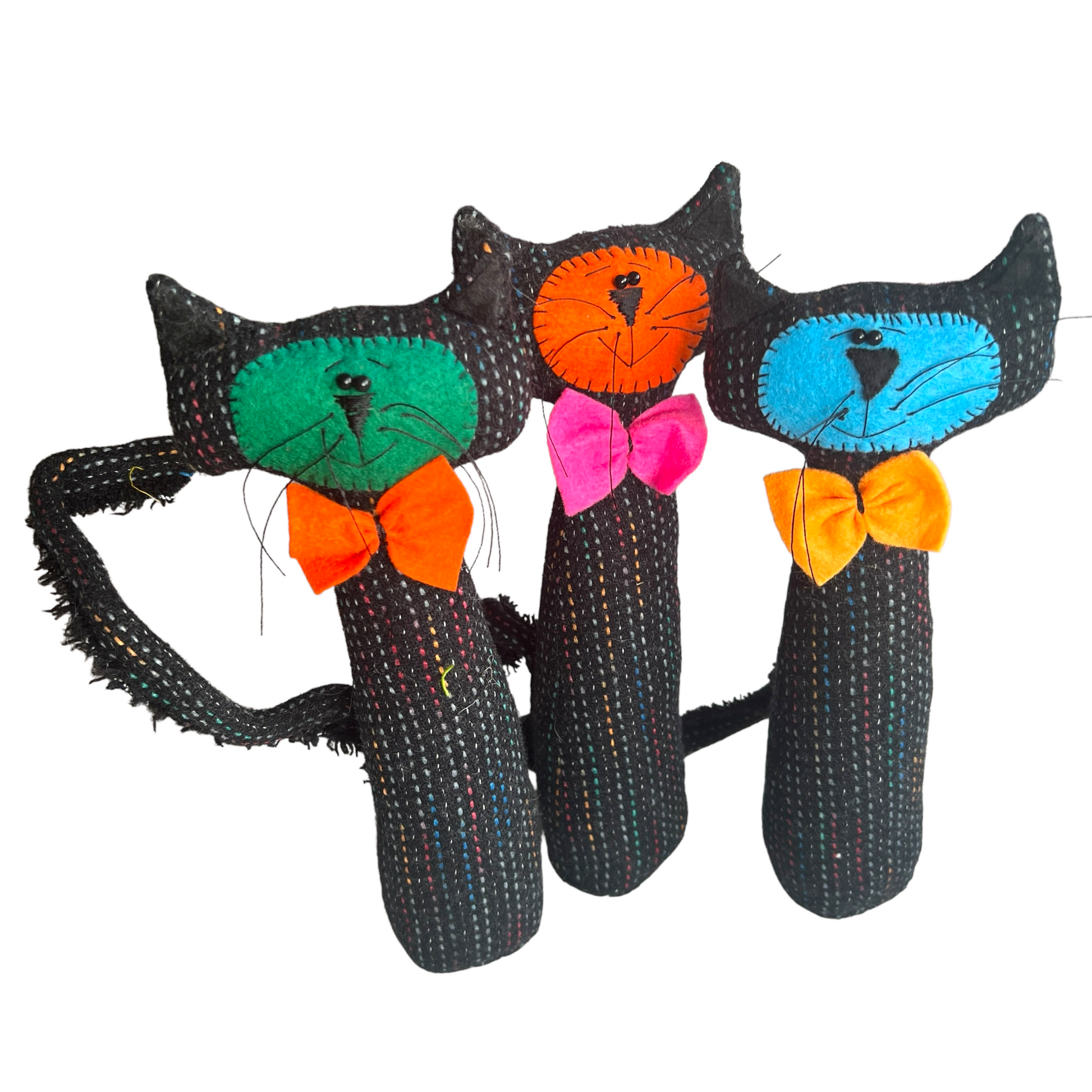 Standing Cats  Splash Quilting