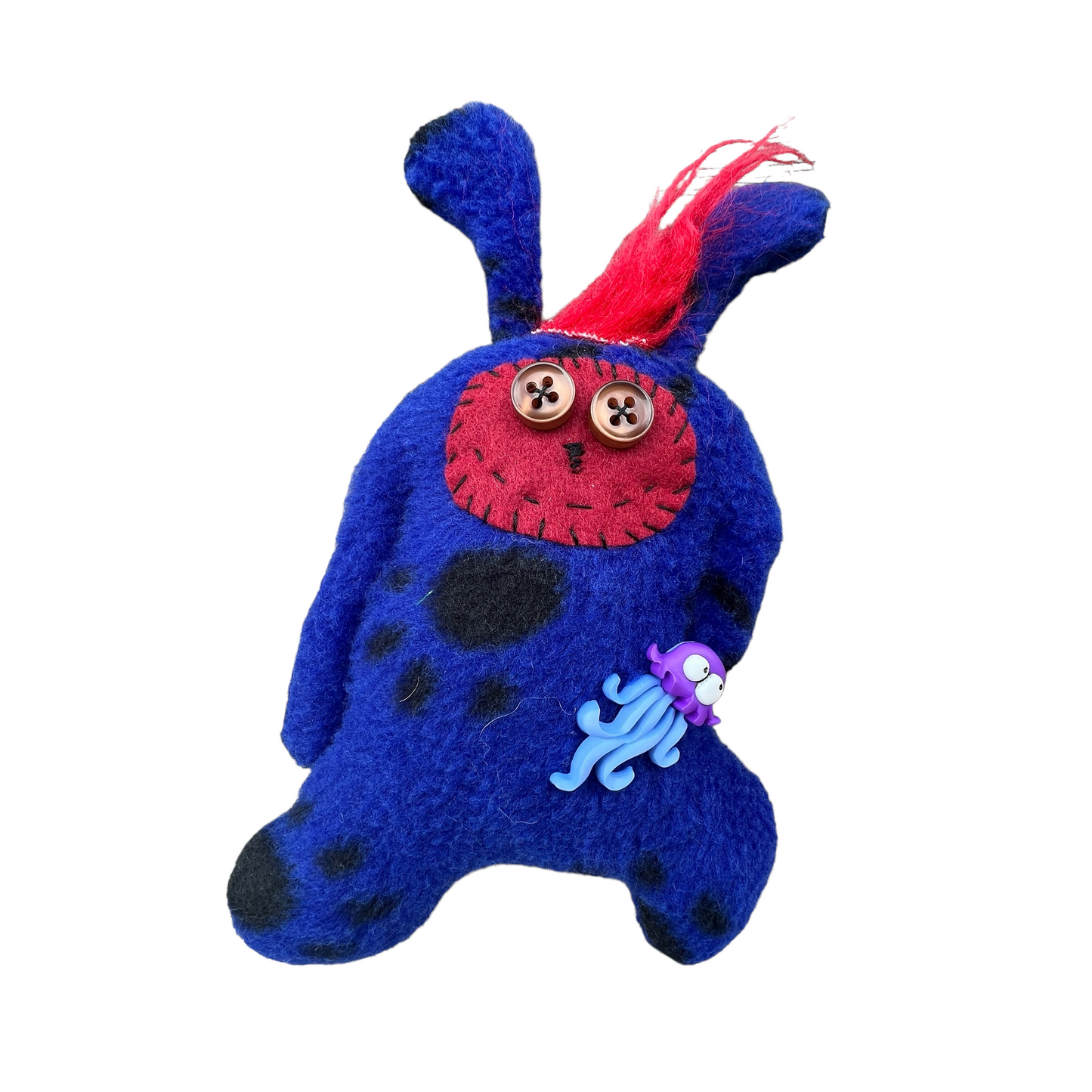 Troll Series, Mini Fleece Troll Splash Quilting Octopus friends
