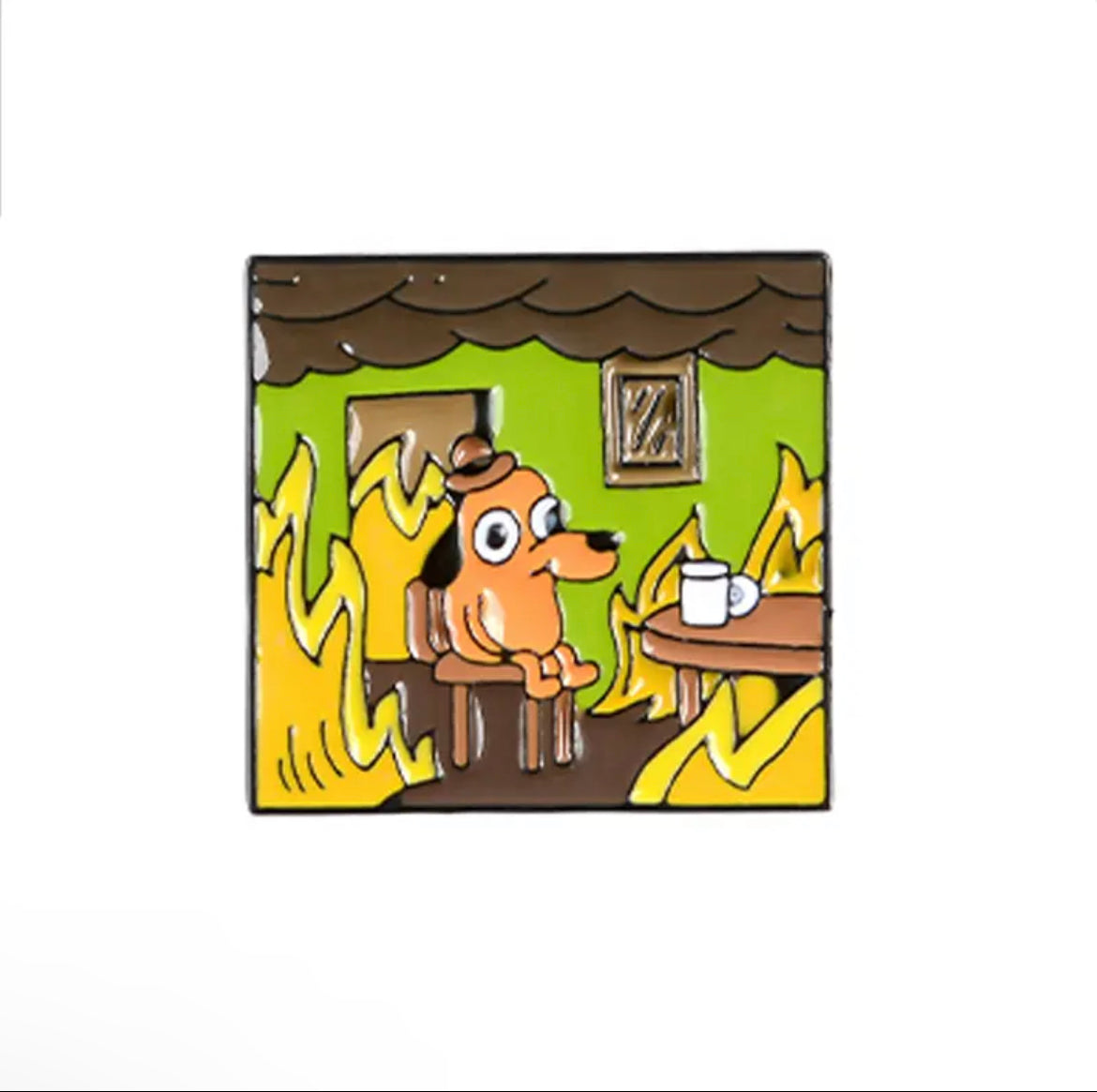 Pin — On Fire ‘This is Fine’’ is