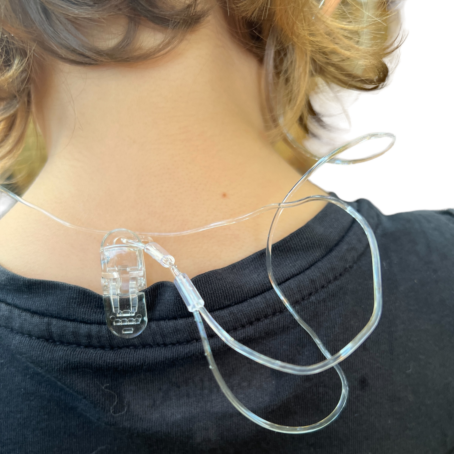 Hearing Aid Safety Clips — Transparent Hearing Aids SPIRIT SPARKPLUGS