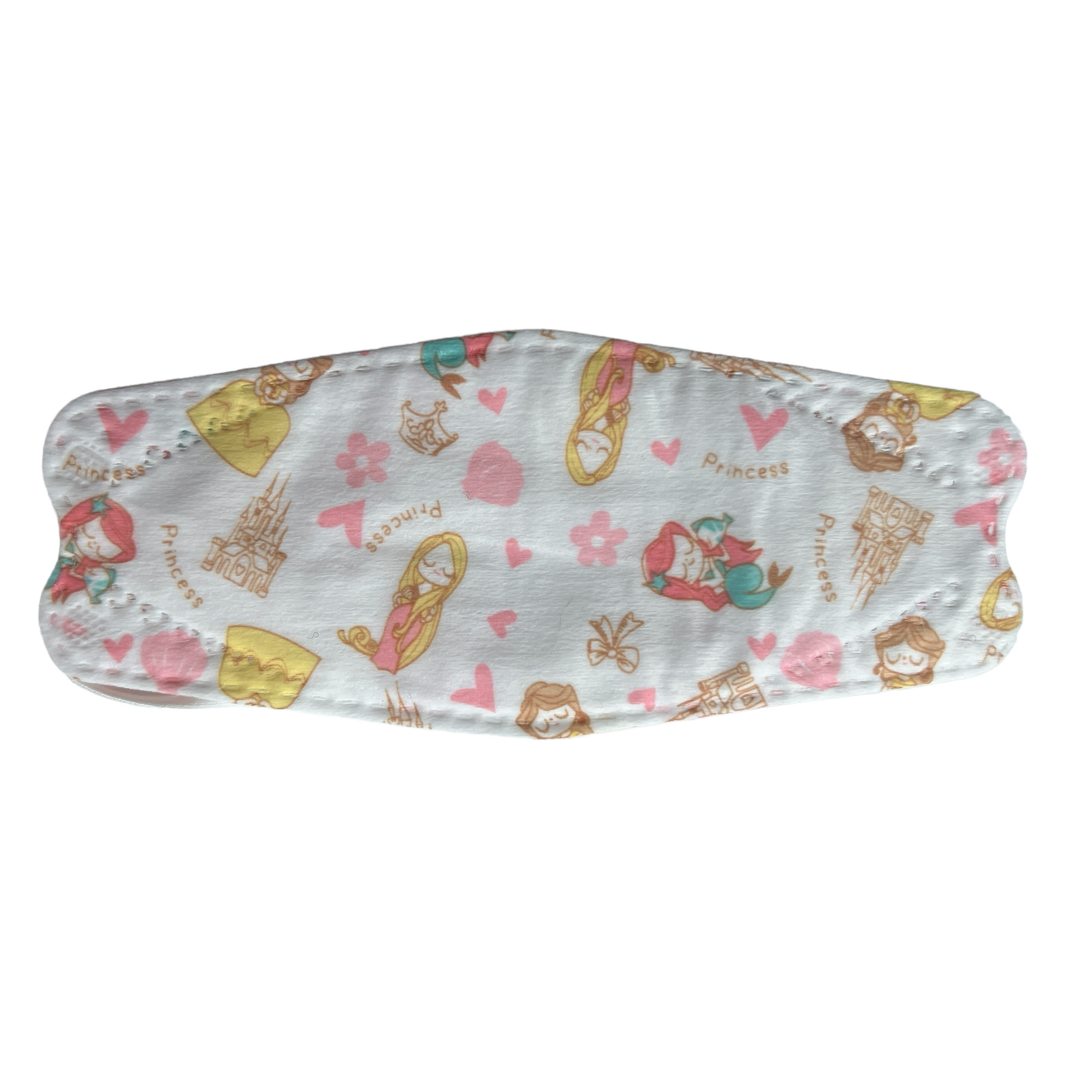 Three Panel Disposable Kids Masks Characters Masks SPIRIT SPARKPLUGS Princess