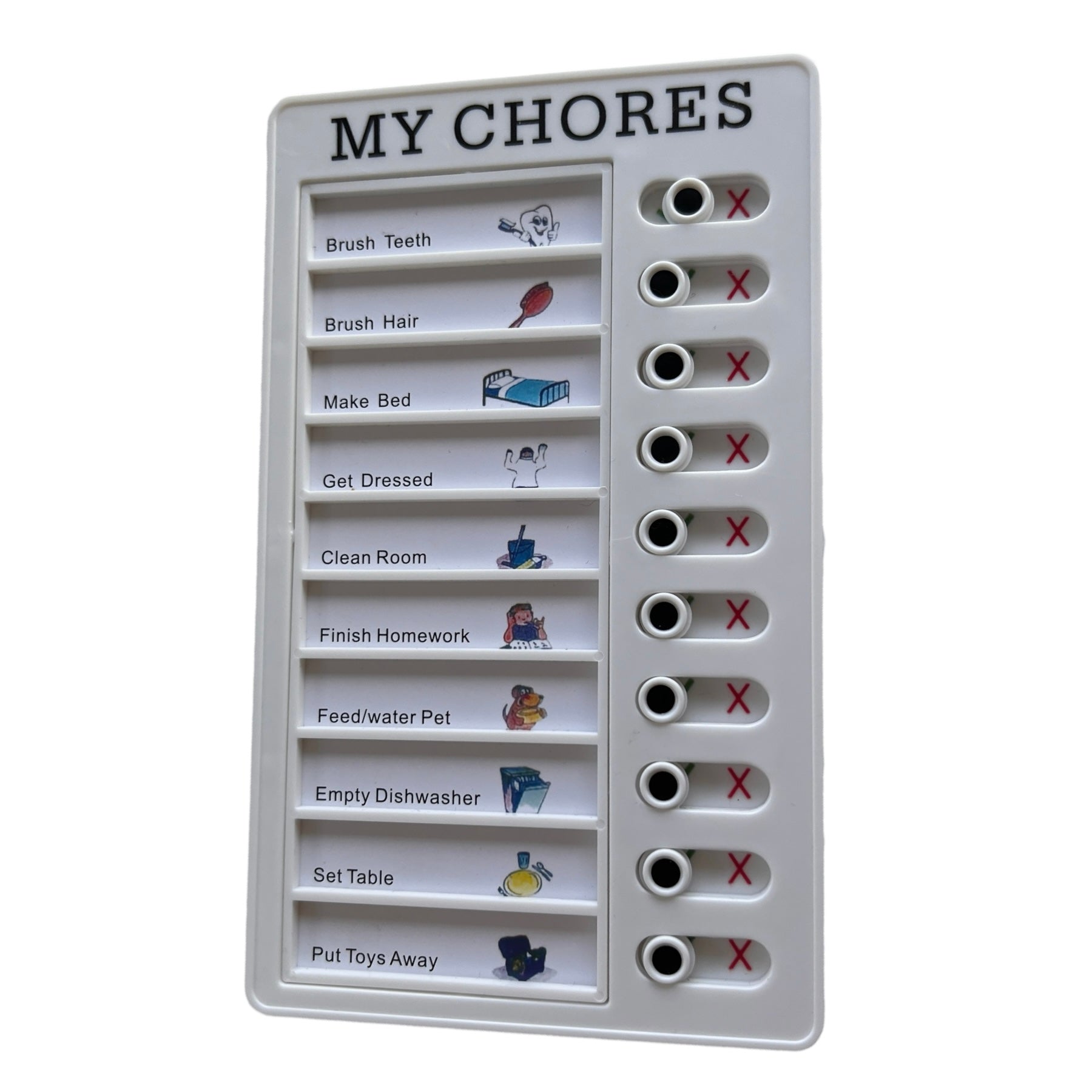💰🎨 Reusable Daily Chores Chart  SPIRIT SPARKPLUGS