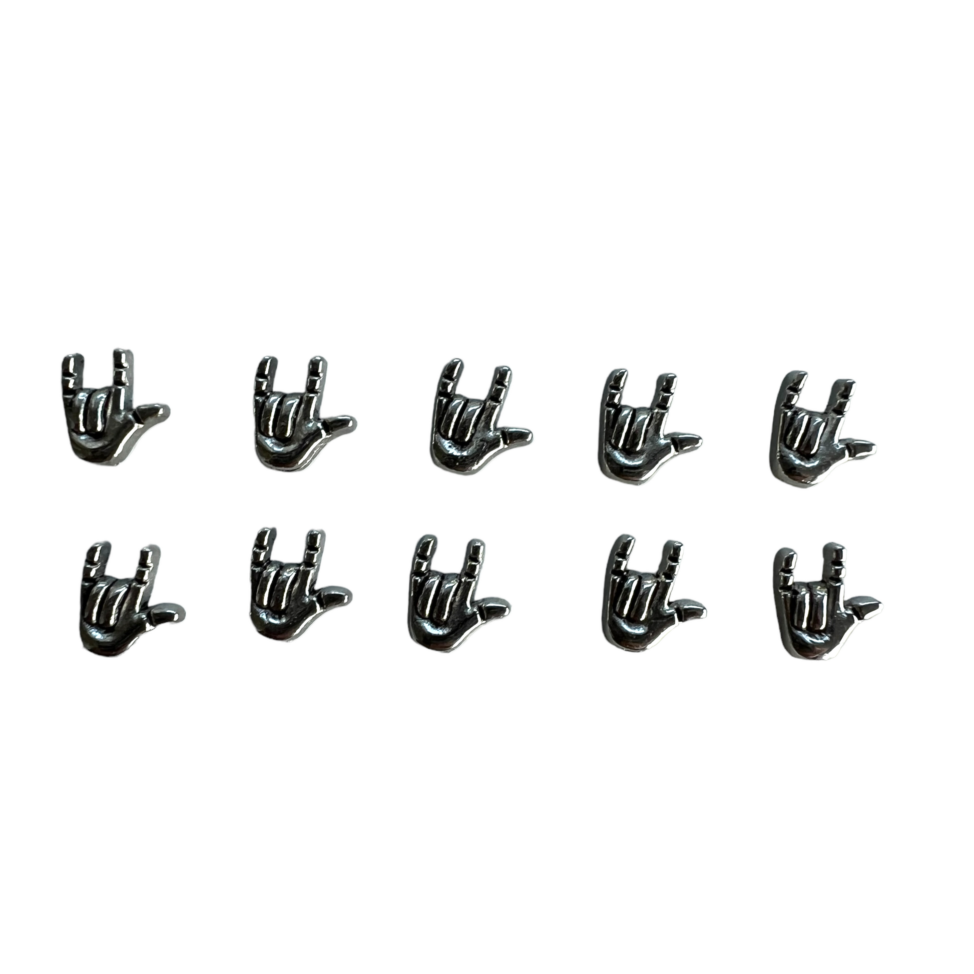 Craft — Sign Language Pendant ‘I love you’  SPIRIT SPARKPLUGS