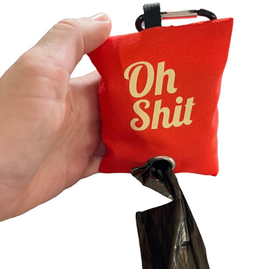 “Oh Sh*t” Rubbish Bag Dispenser Pet Waste Bag Dispensers & Holders SPIRIT SPARKPLUGS