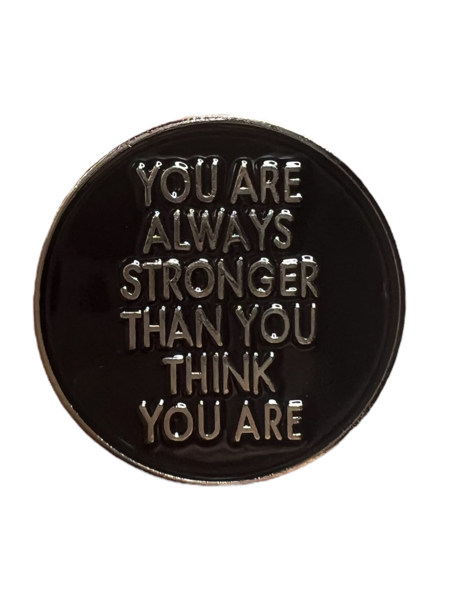 Pin — 'You Are Stronger Than You Think'  SPIRIT SPARKPLUGS You Are Stronger Than You Think Black