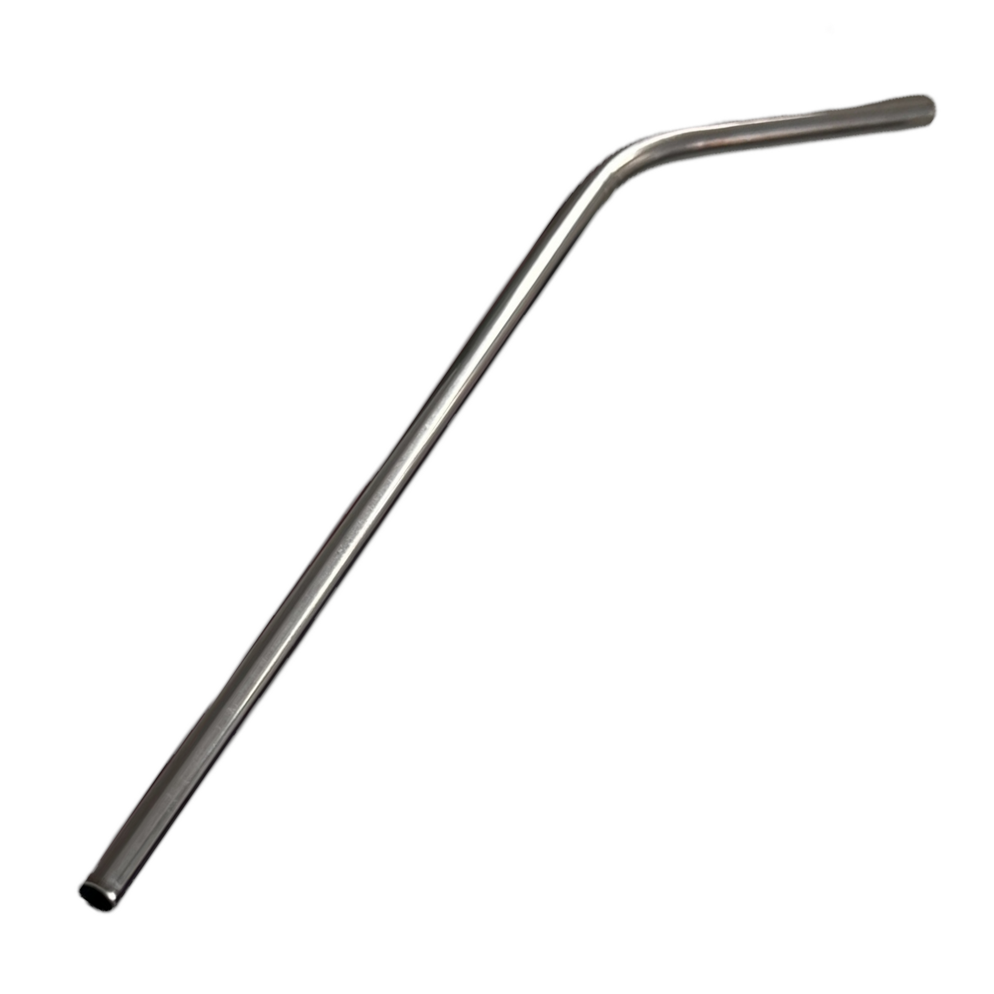 Tall Metal Straws  SPIRIT SPARKPLUGS Silver