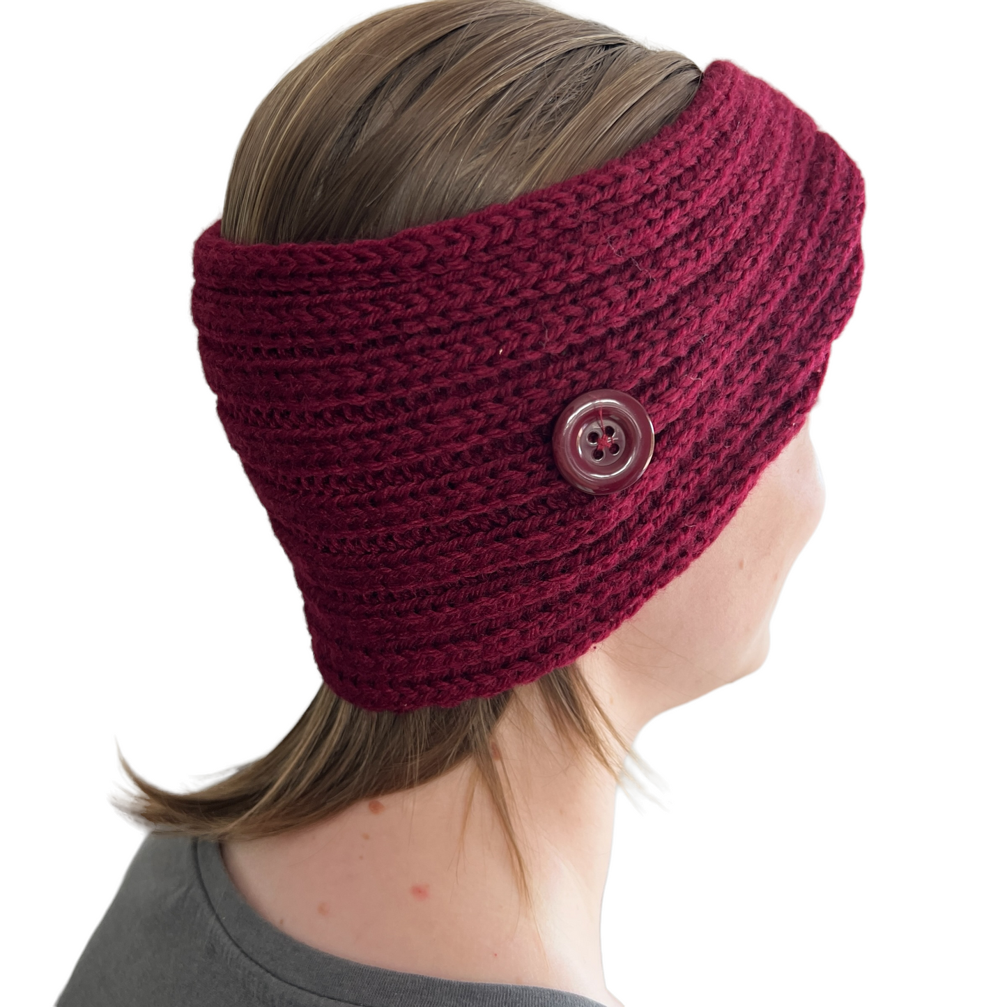 Knitted Headband with Buttons Mask SPIRIT SPARKPLUGS