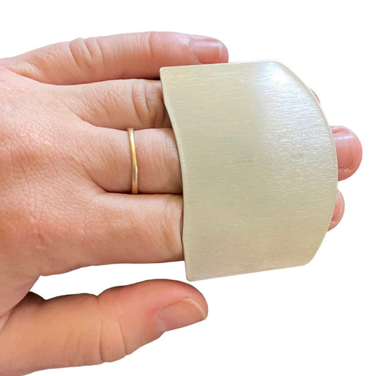 Food Prep — Finger Guard  SPIRIT SPARKPLUGS Silver