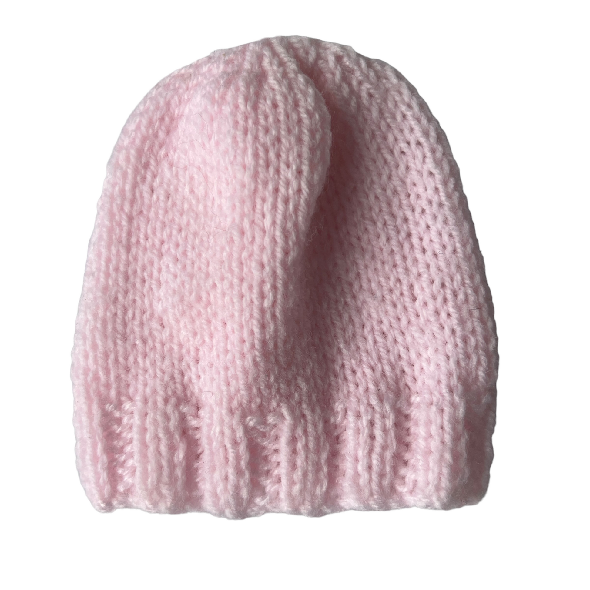 Knitting by Splash  Splash Quilting Pink Beanie