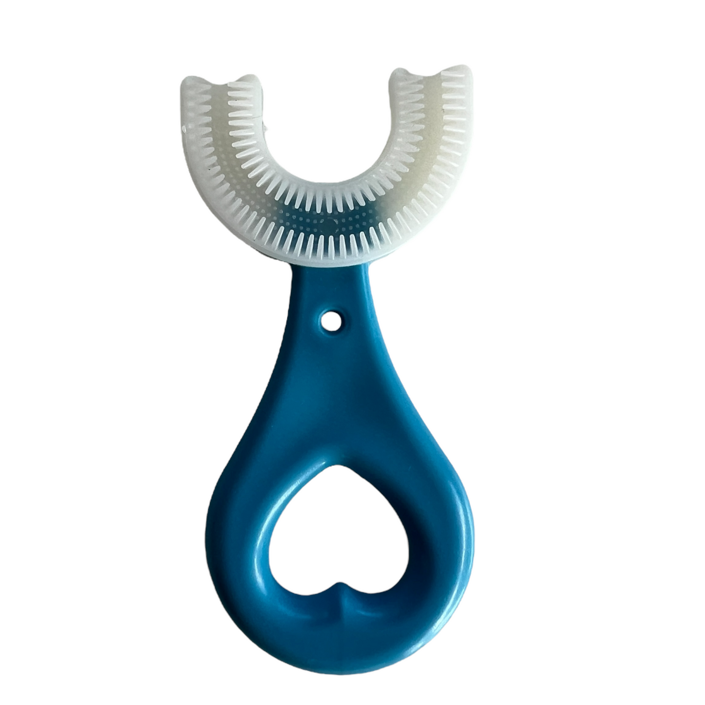 Kids “U” Whole Mouth Toothbrush  SPIRIT SPARKPLUGS Blue Love Heart Handle Toothbrush Small