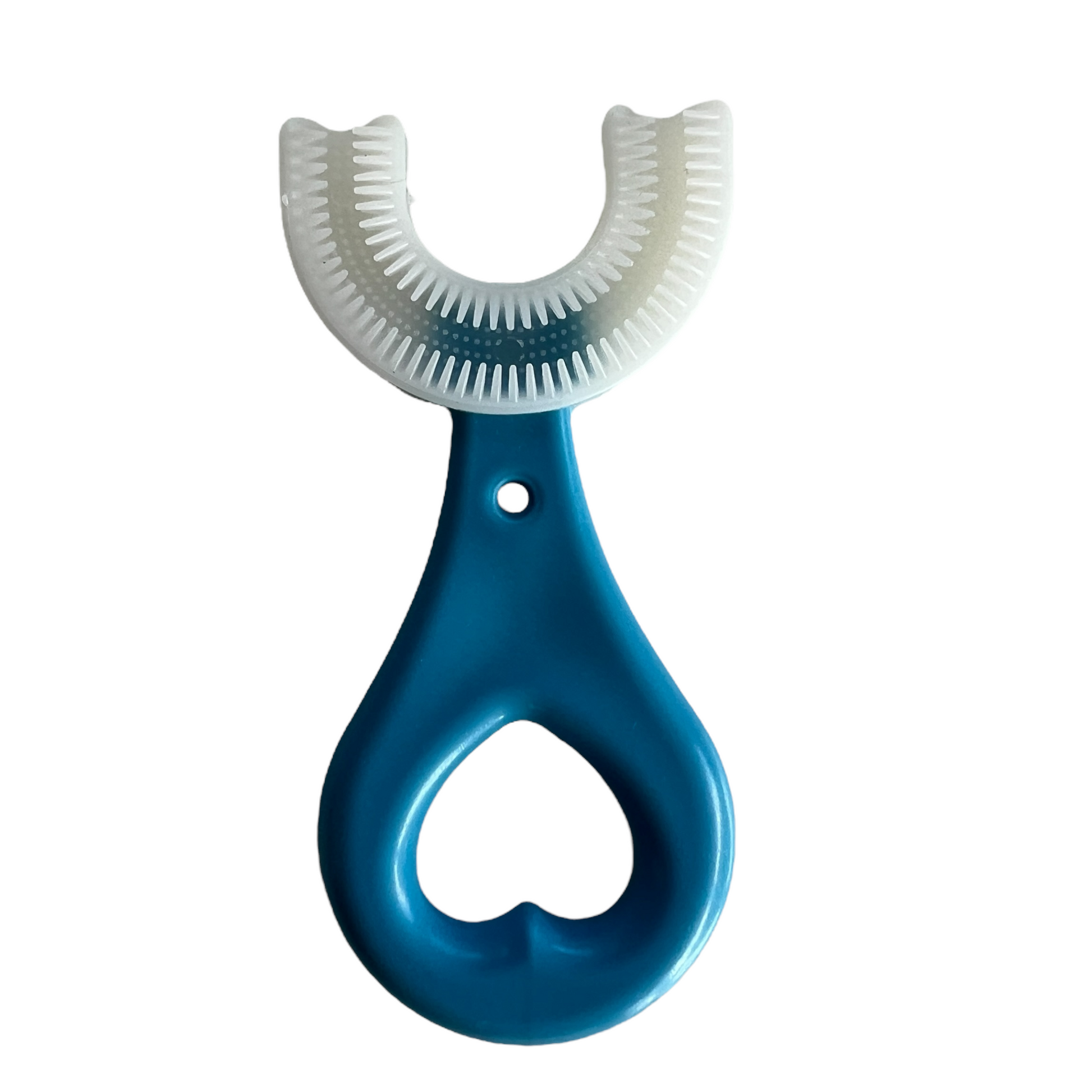 Kids “U” Whole Mouth Toothbrush  SPIRIT SPARKPLUGS Blue Love Heart Handle Toothbrush Small