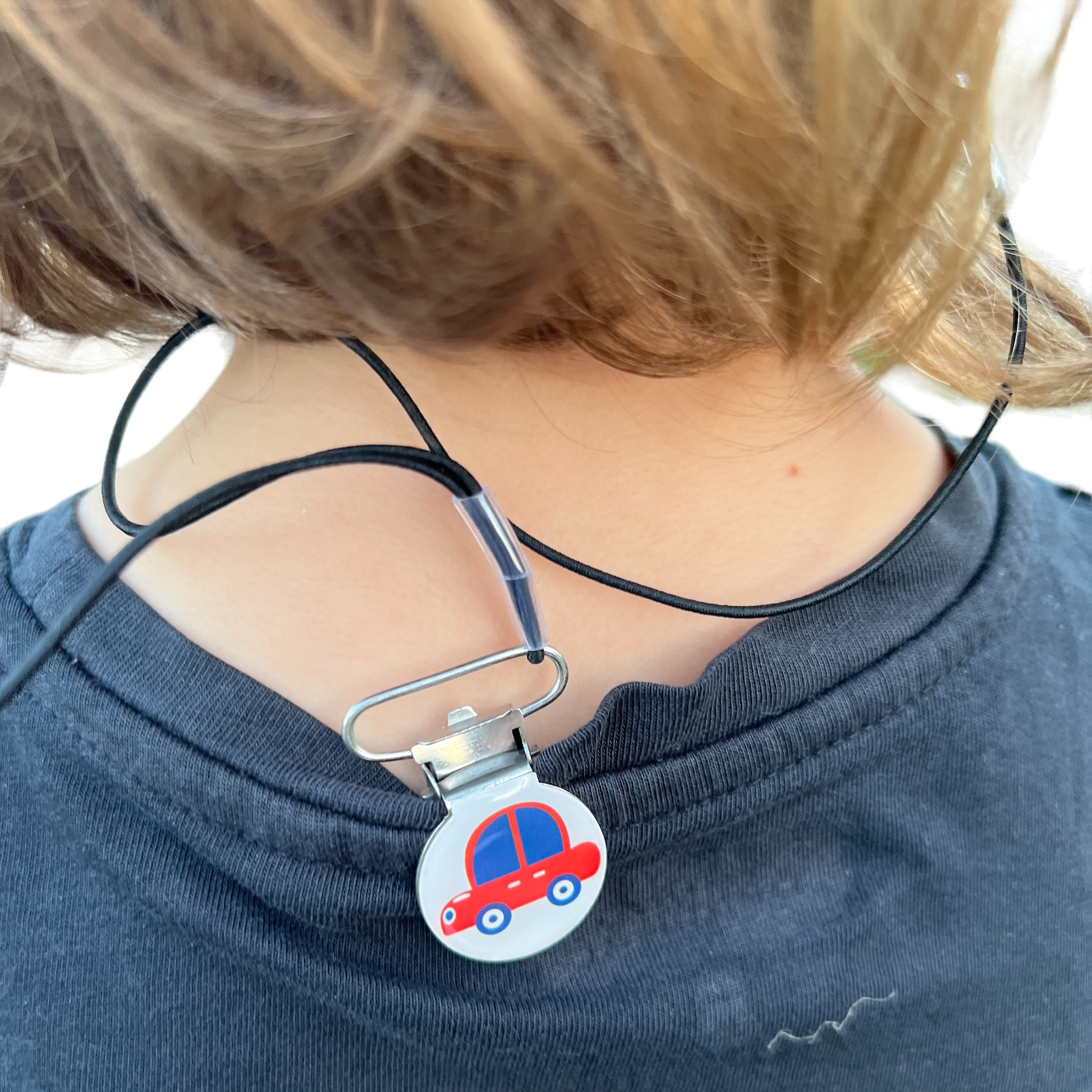 Hearing Aid Anti Loss Lanyard - Red Car Hearing Aids SPIRIT SPARKPLUGS