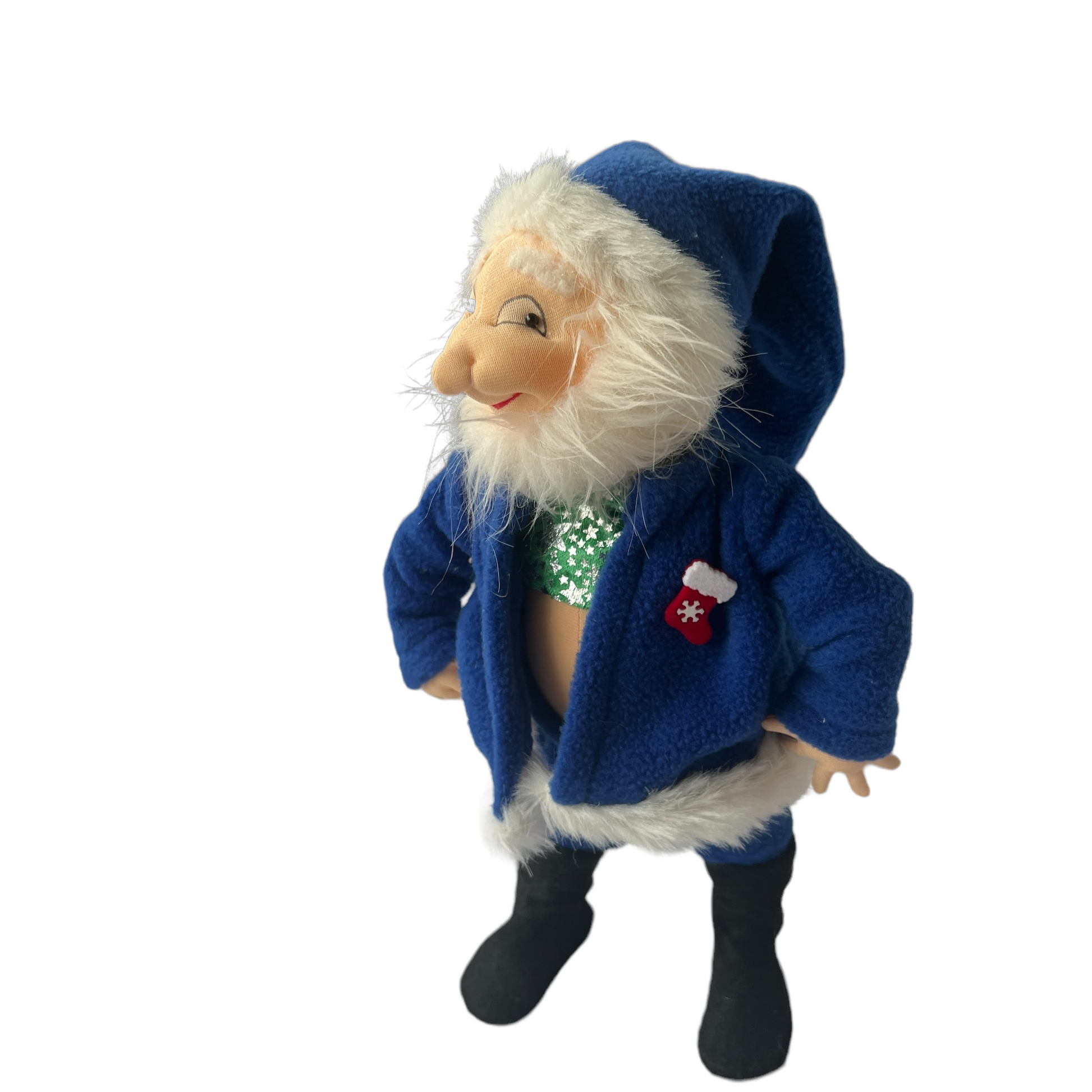 Doll Christmas Santa  Splash Quilting