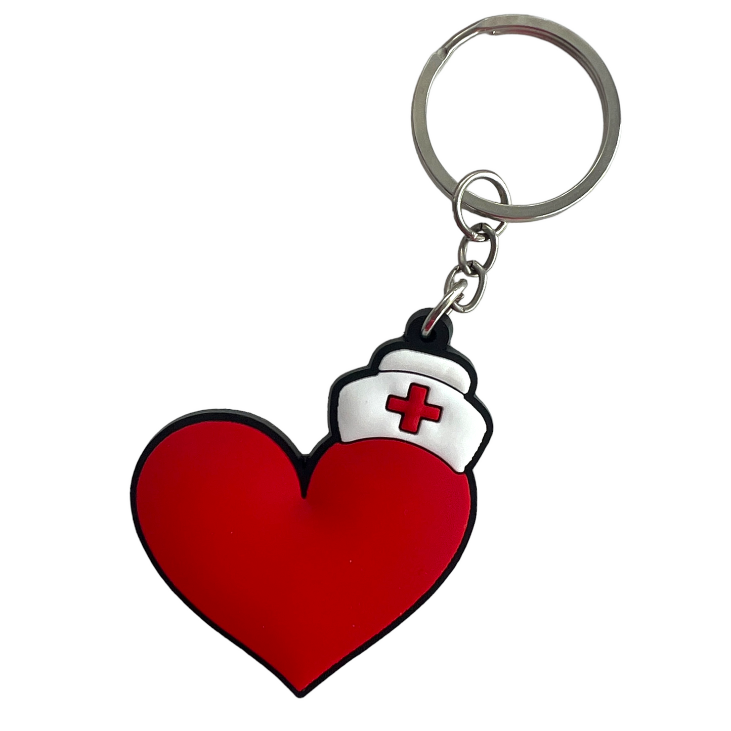 Keyring — 'Nurses Heart' SPIRIT SPARKPLUGS