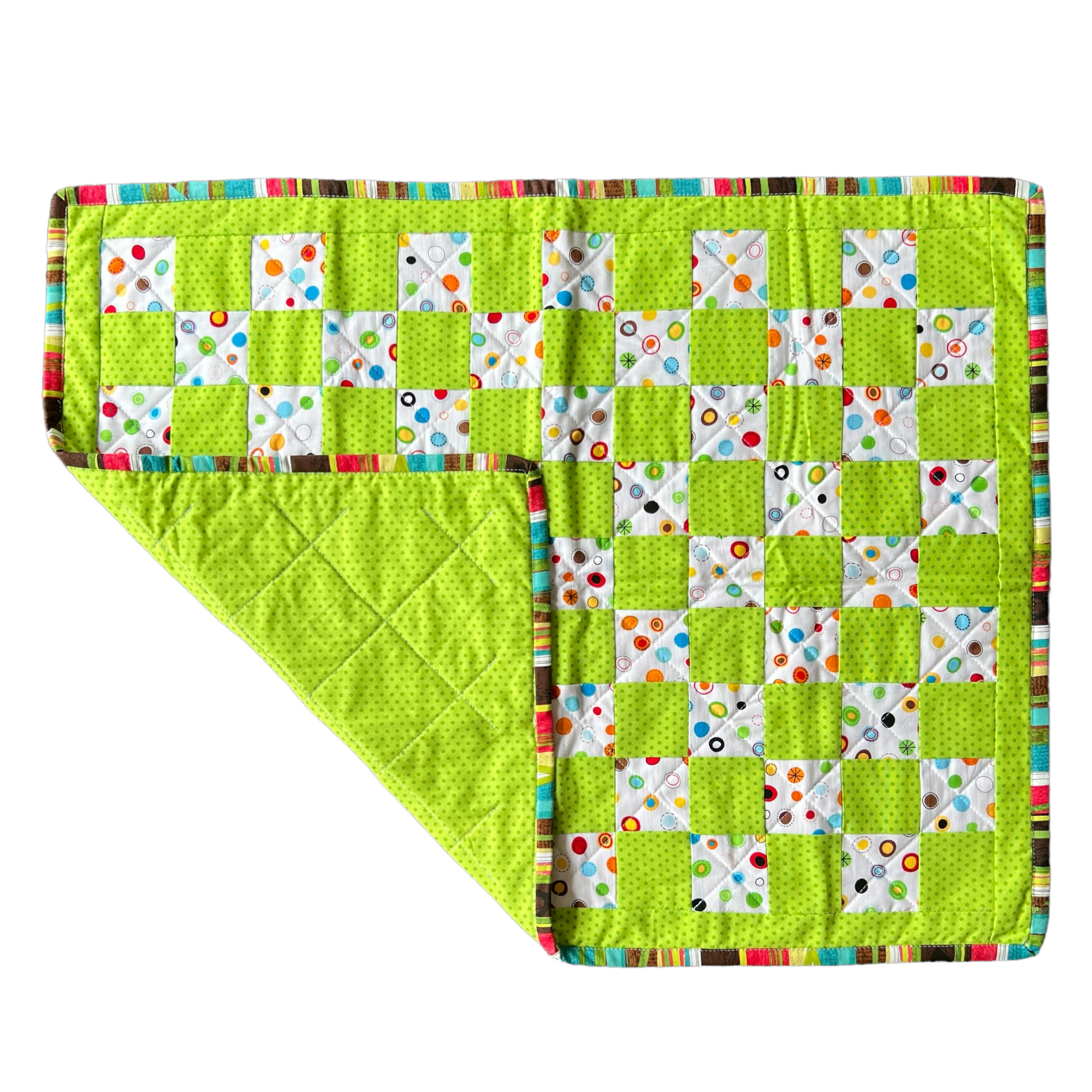 Quilt — Green Patchwork Quilt Baby & Toddler Car Seat Accessories Splash Quilting Capsule Quilt
