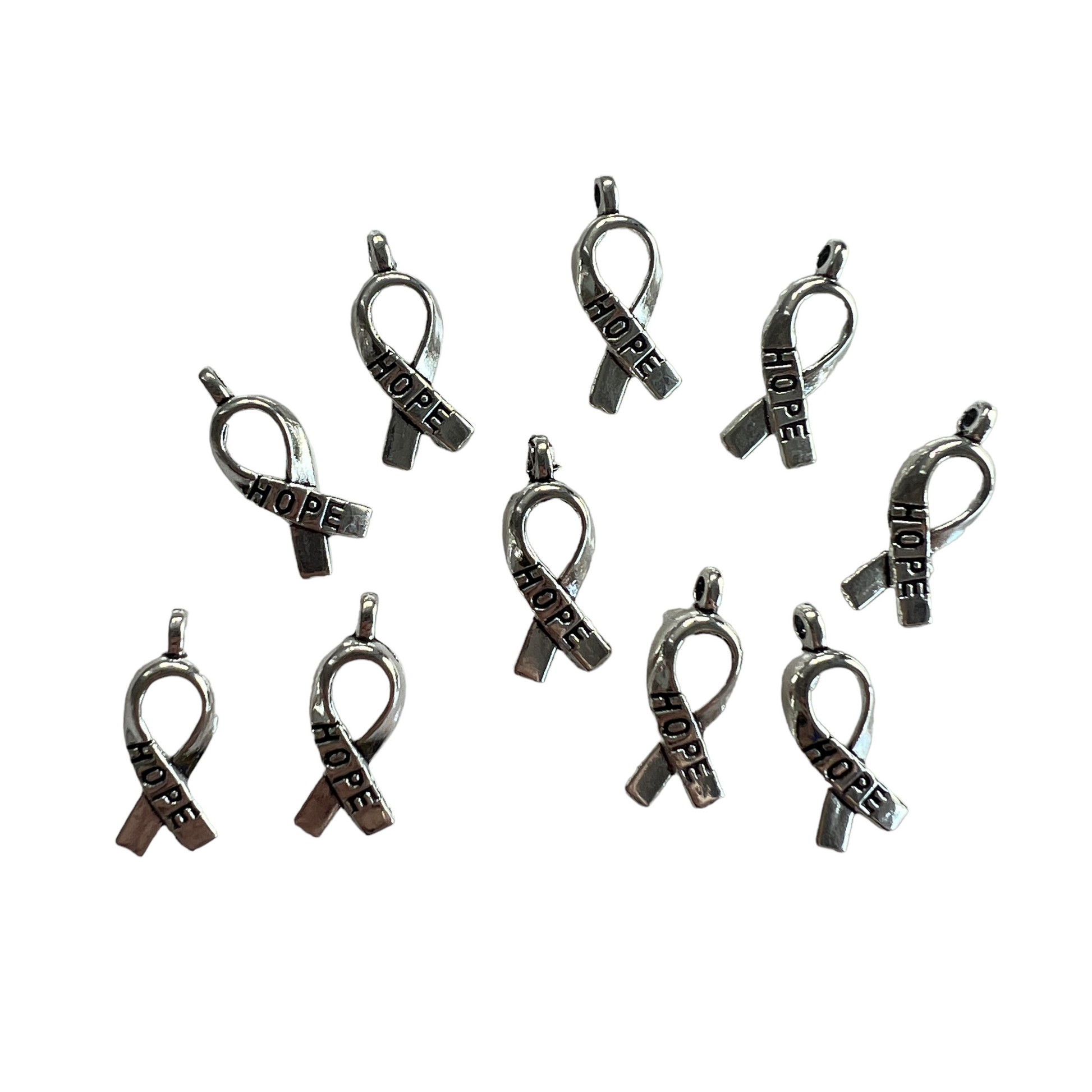 Craft — Hope Ribbon Charms Arts & Crafts SPIRIT SPARKPLUGS