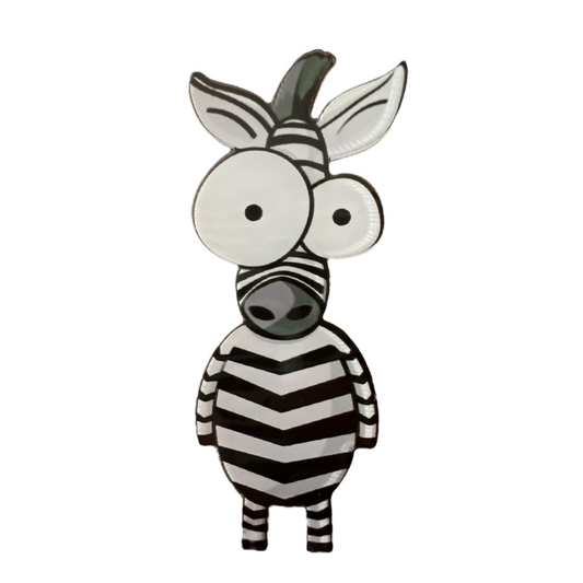 Pin — 'Standing Zebra'  SPIRIT SPARKPLUGS Standing Zebra