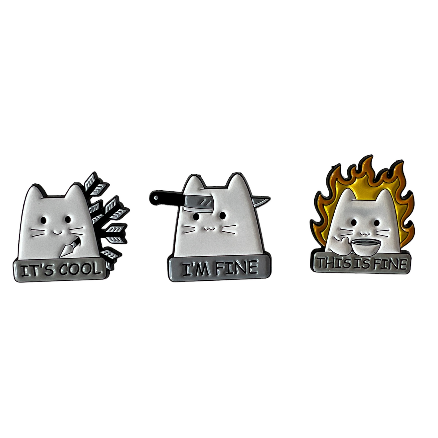 Pin — Cats Dark Humour Series  SPIRIT SPARKPLUGS