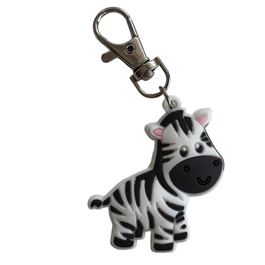 Zebra Keyring (Silicone)  SPIRIT SPARKPLUGS