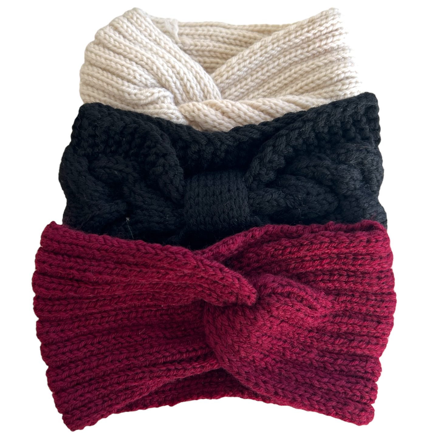 Knitted Headband with Buttons Mask SPIRIT SPARKPLUGS