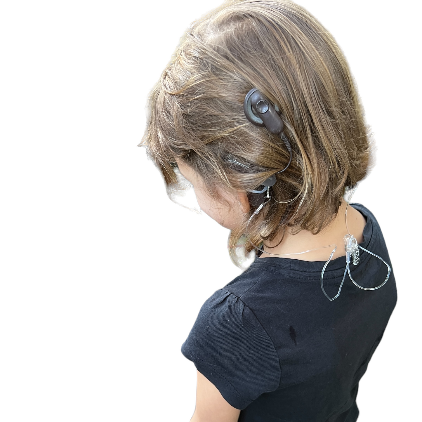 Hearing Aid Safety Clips — Transparent Hearing Aids SPIRIT SPARKPLUGS