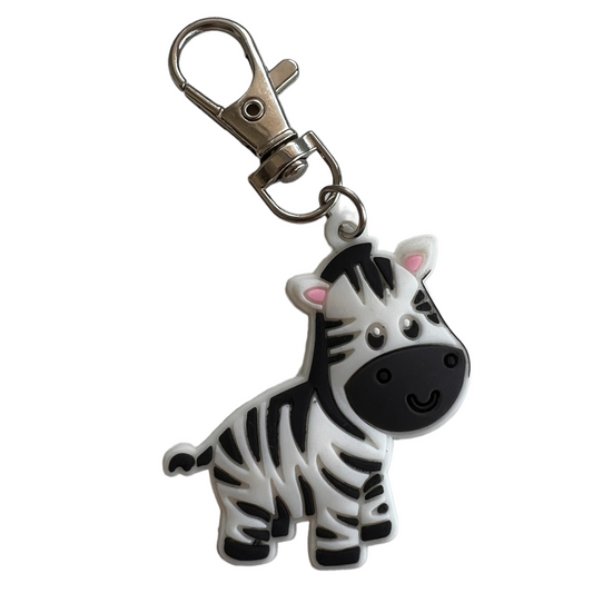 Zebra Keyring (Silicone)  SPIRIT SPARKPLUGS Zebra