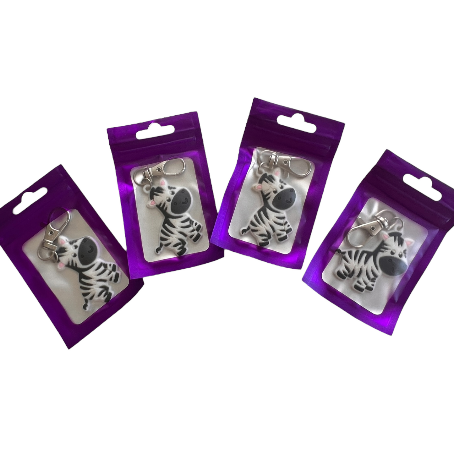 Zebra Keyring (Silicone)  SPIRIT SPARKPLUGS
