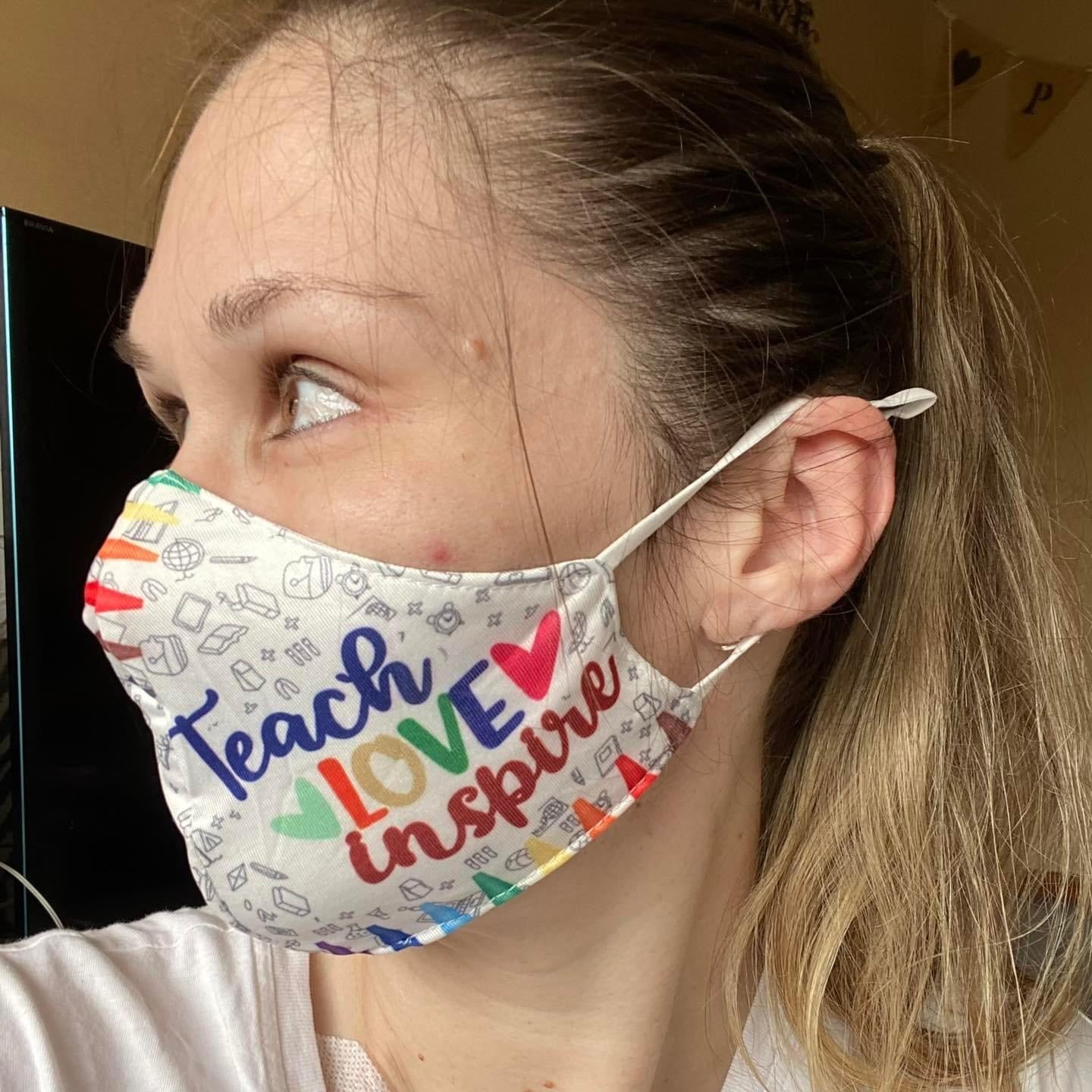 Adult Reusable Fabric Cotton Masks Mask SPIRIT SPARKPLUGS