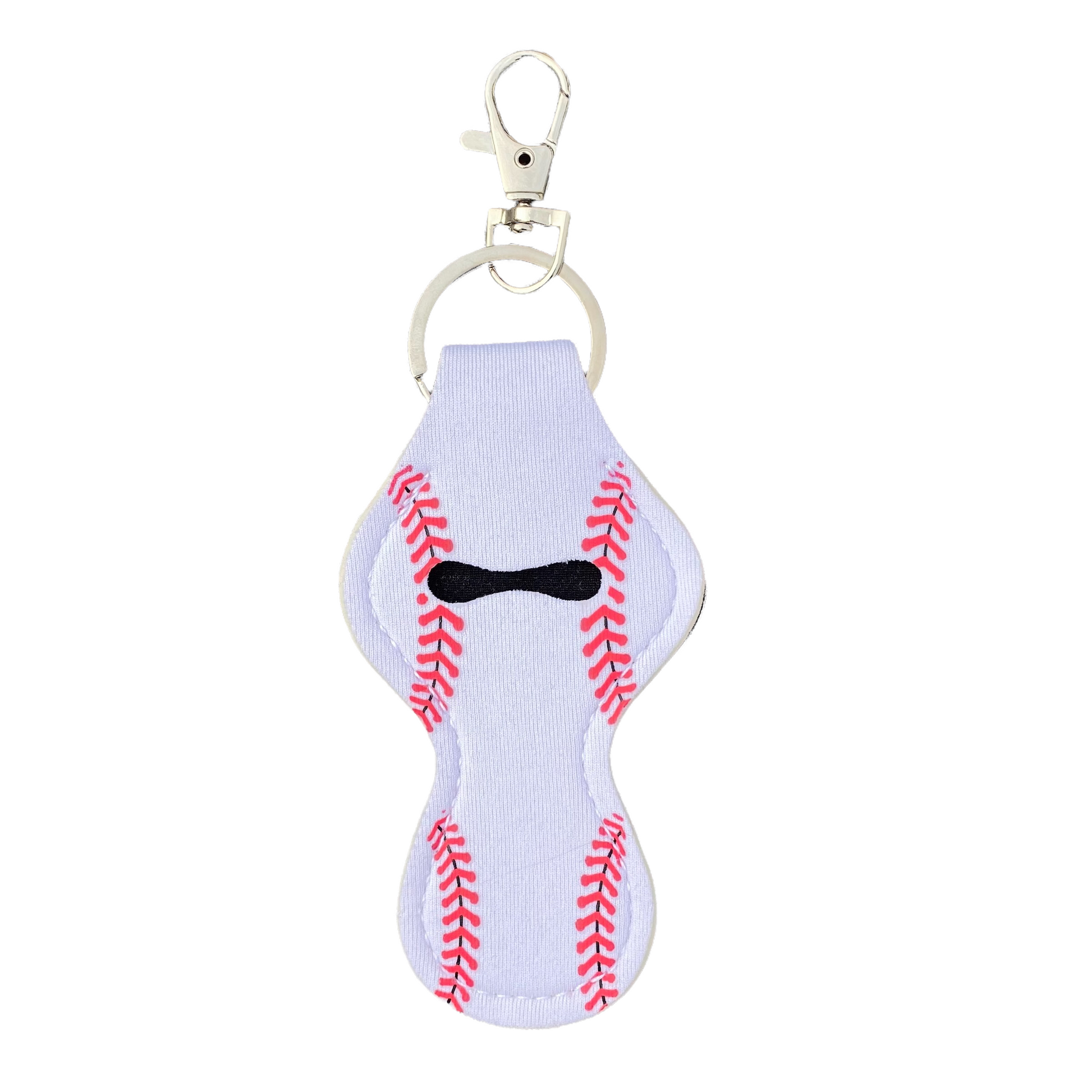 Keyring — Lipstick/Chapstick Holder Keychains SPIRIT SPARKPLUGS Baseball