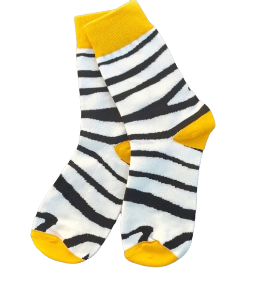 Socks — Zebra  SPIRIT SPARKPLUGS
