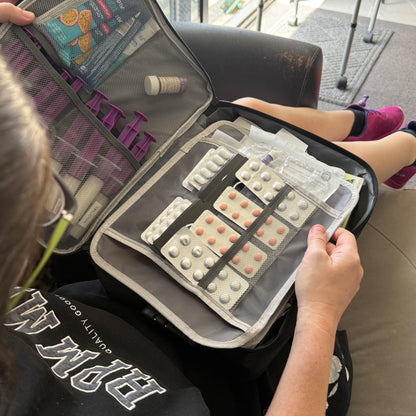 Extra Large Medication Travel Pouch
