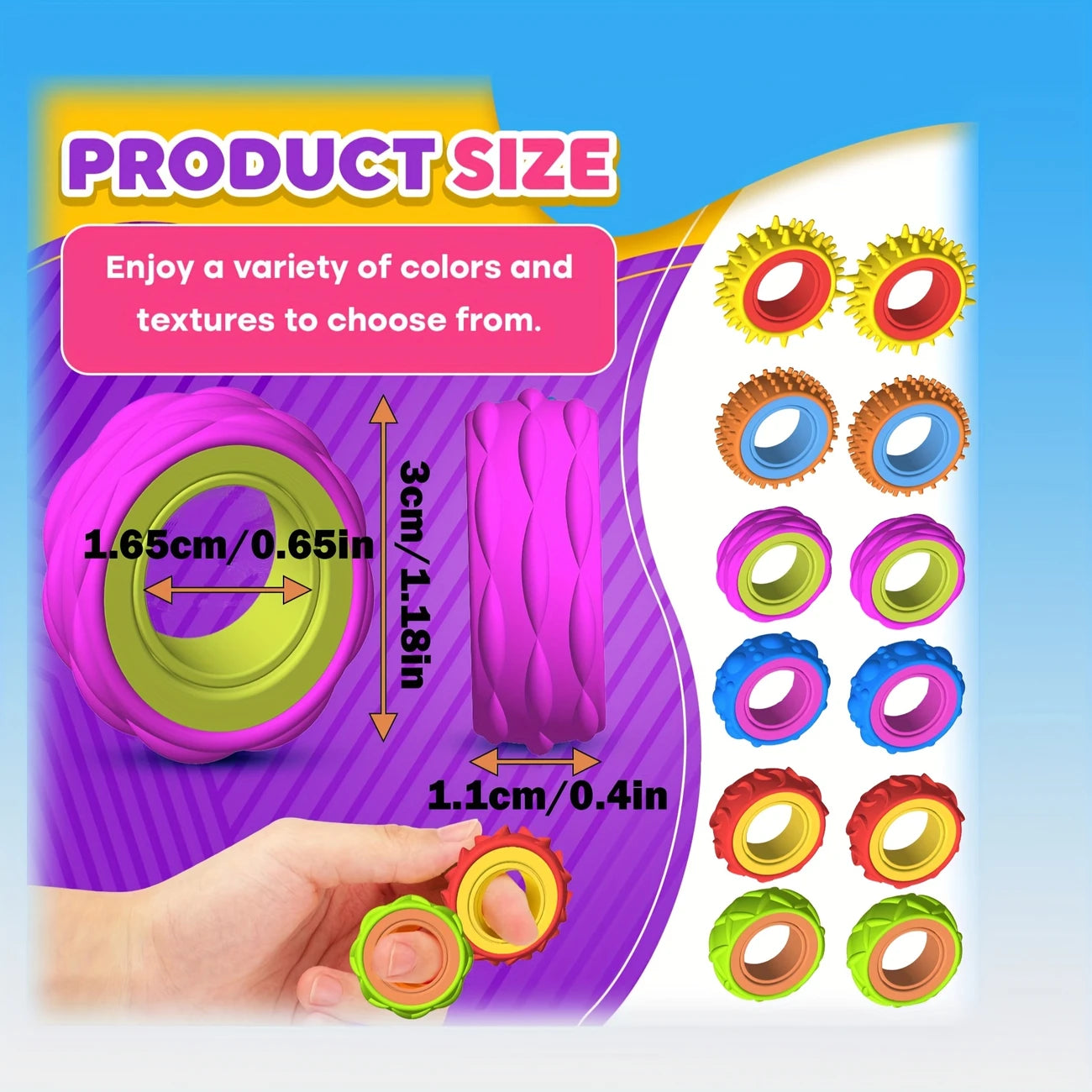 Sensory Fidget Rings