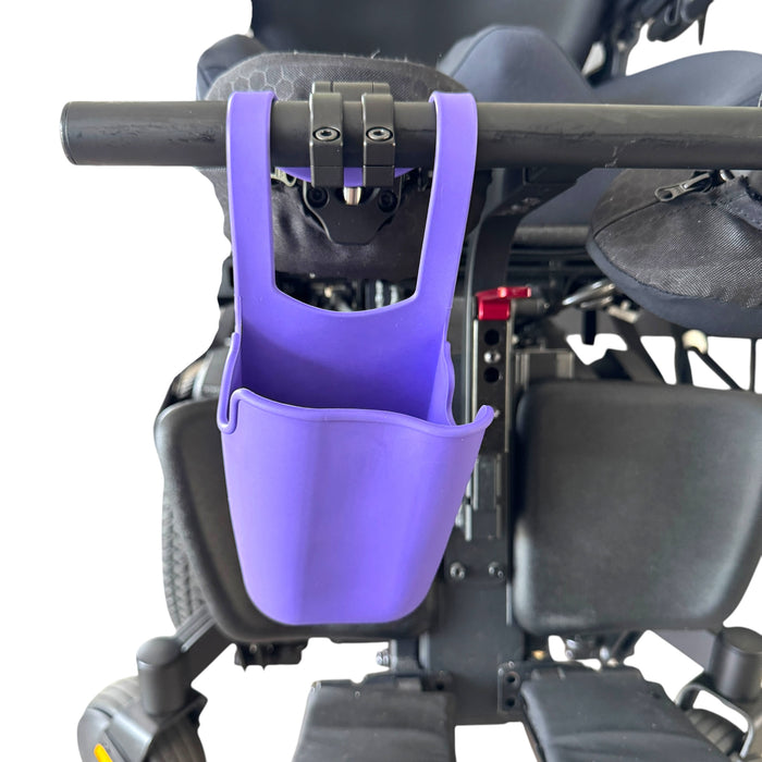 Wheelchair Storage Pouch (Phone, Bottle, Wallet — Even Table Tennis Balls!)